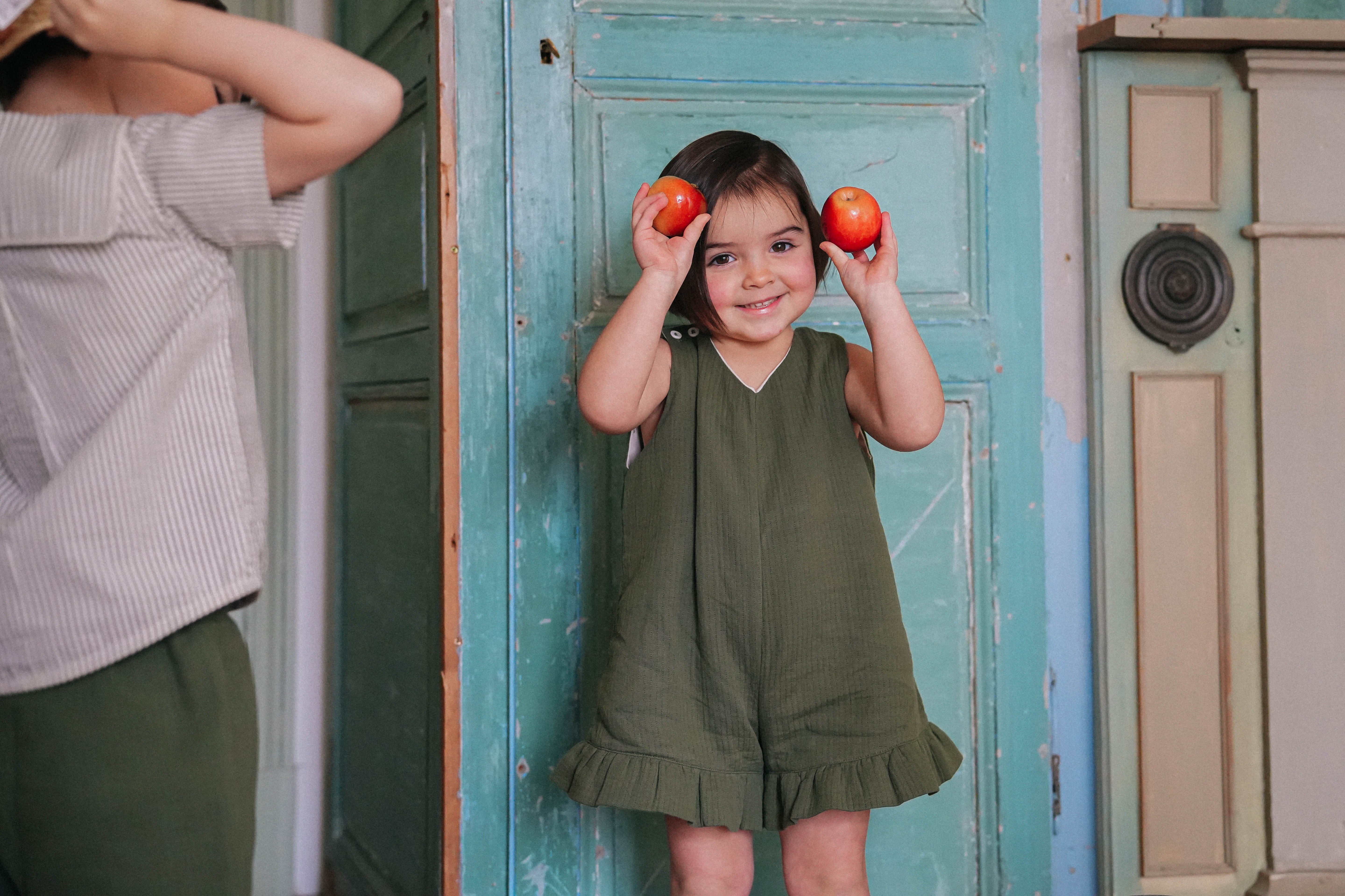 Combinaison AVA - Coton vert