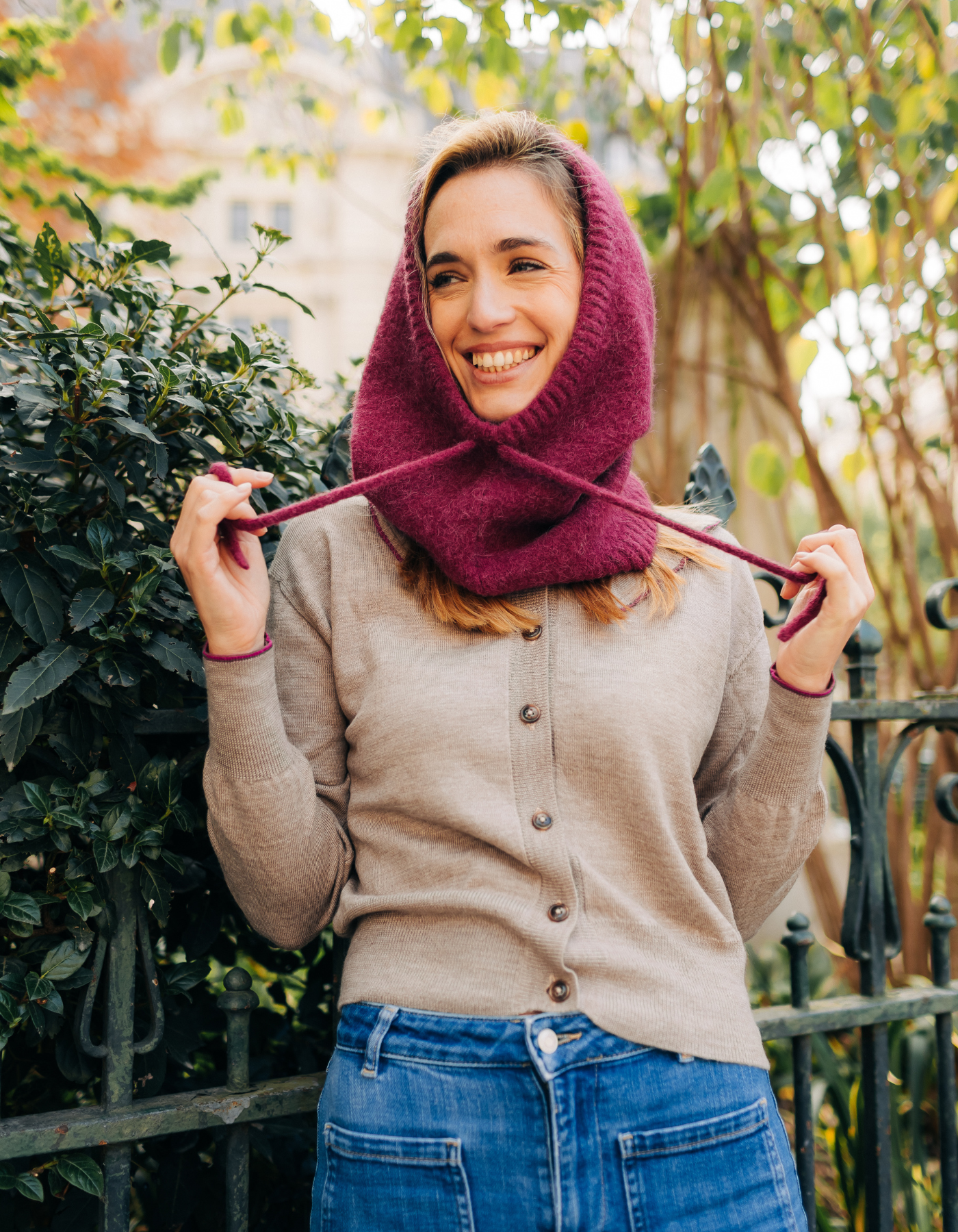 Cagoule LILLA - Prune