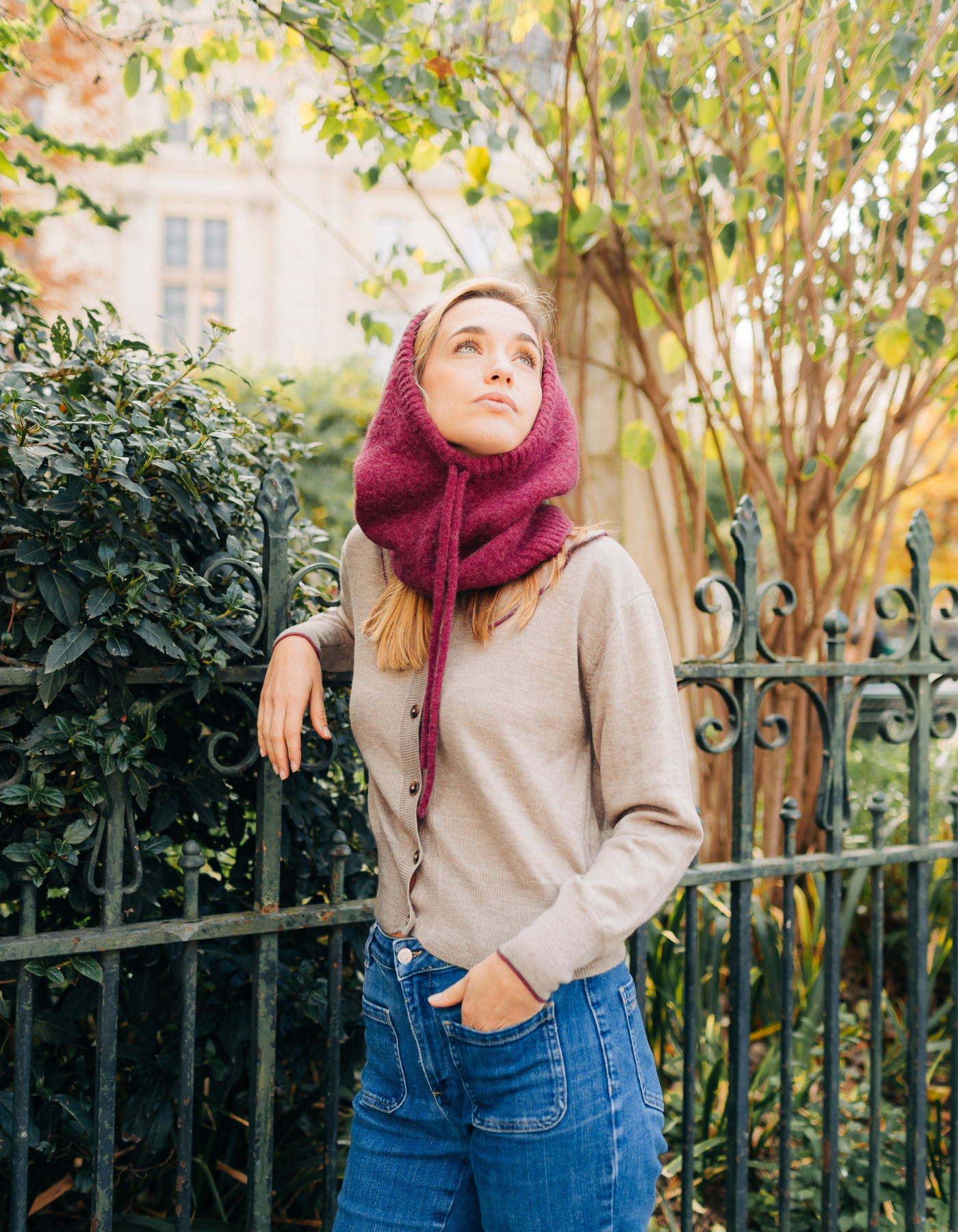 Cagoule LILLA - Prune