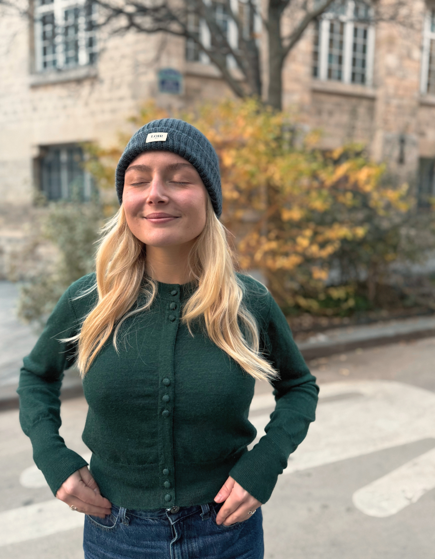 Bonnet ANTHONY - Bleu encre