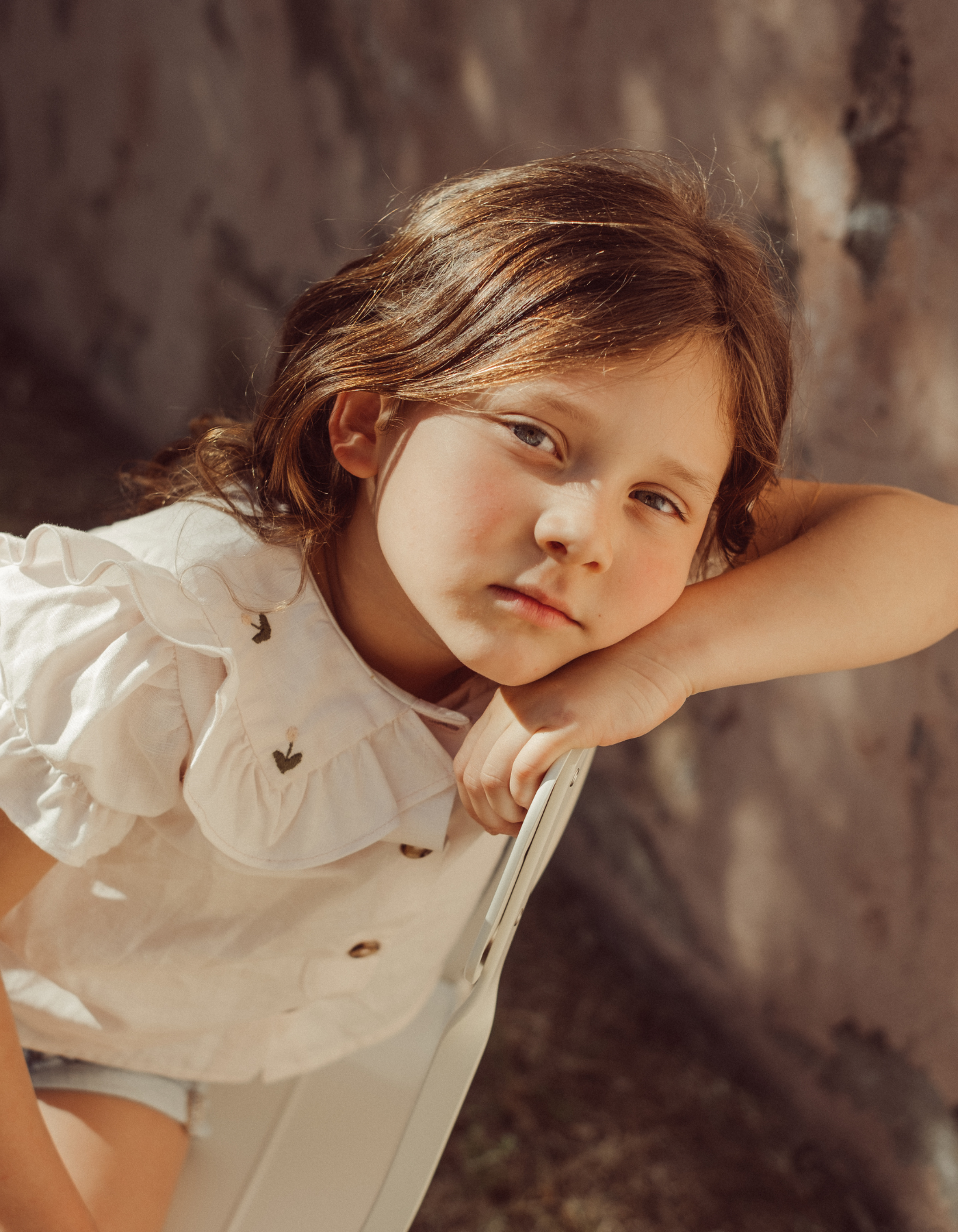 Chemise CAPUCINE - lin rose