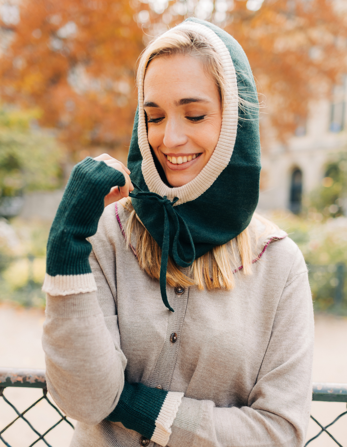 Cagoule LILLA - Verte