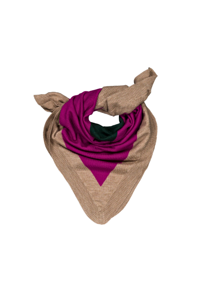 Maxi châle JANE - Tricolore