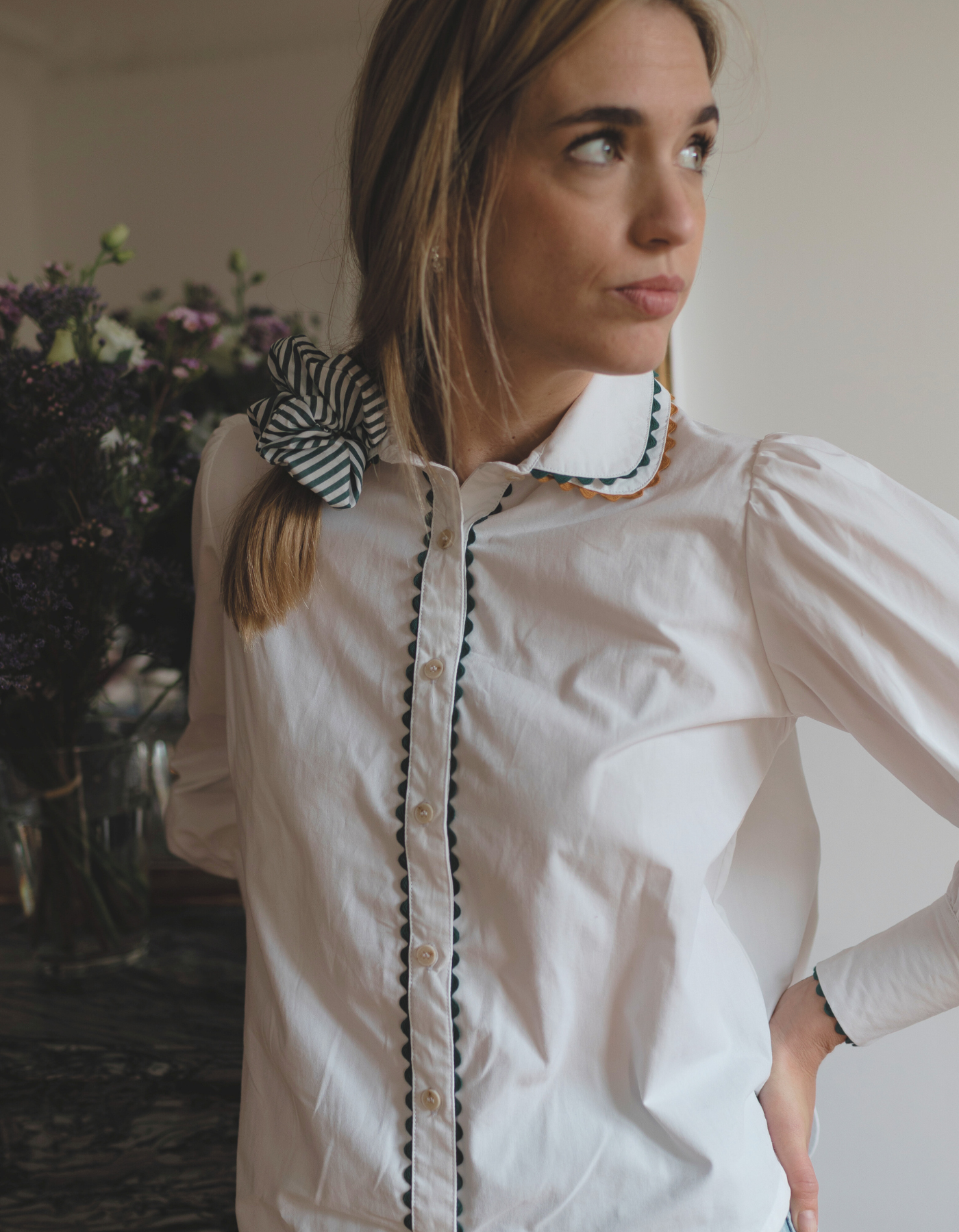 Chemise LOUISA - Blanche