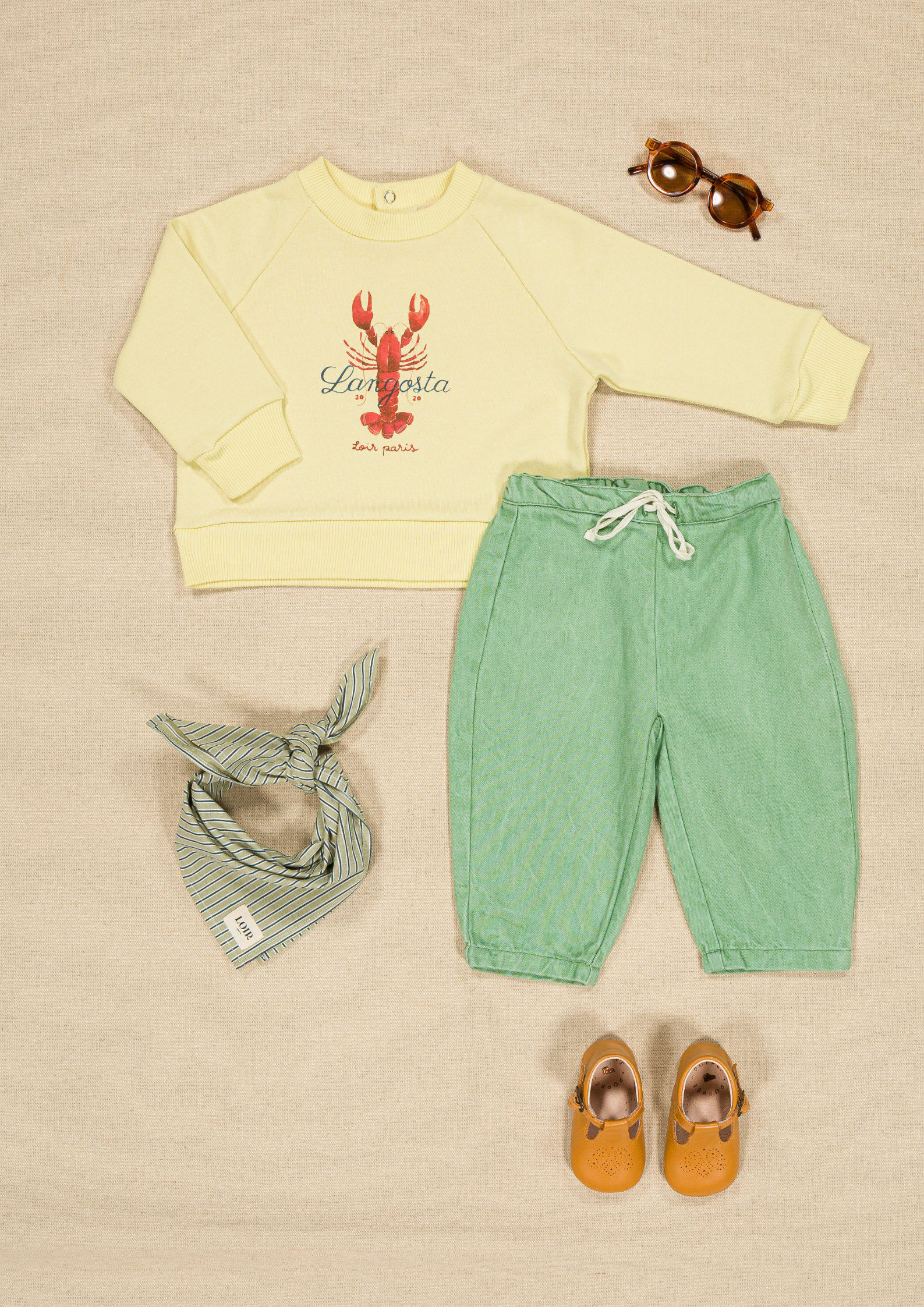 Pantalon Grégoire - Denim vert