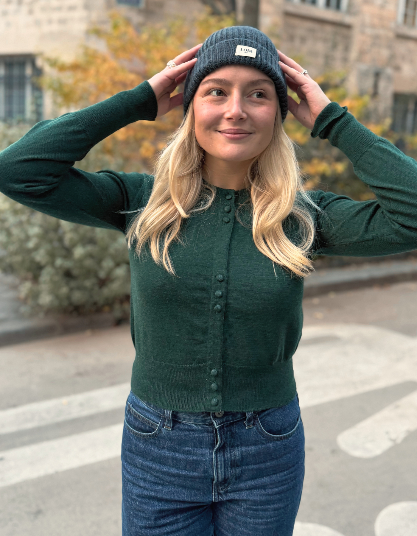 ANTHONY Beanie - Ink Blue