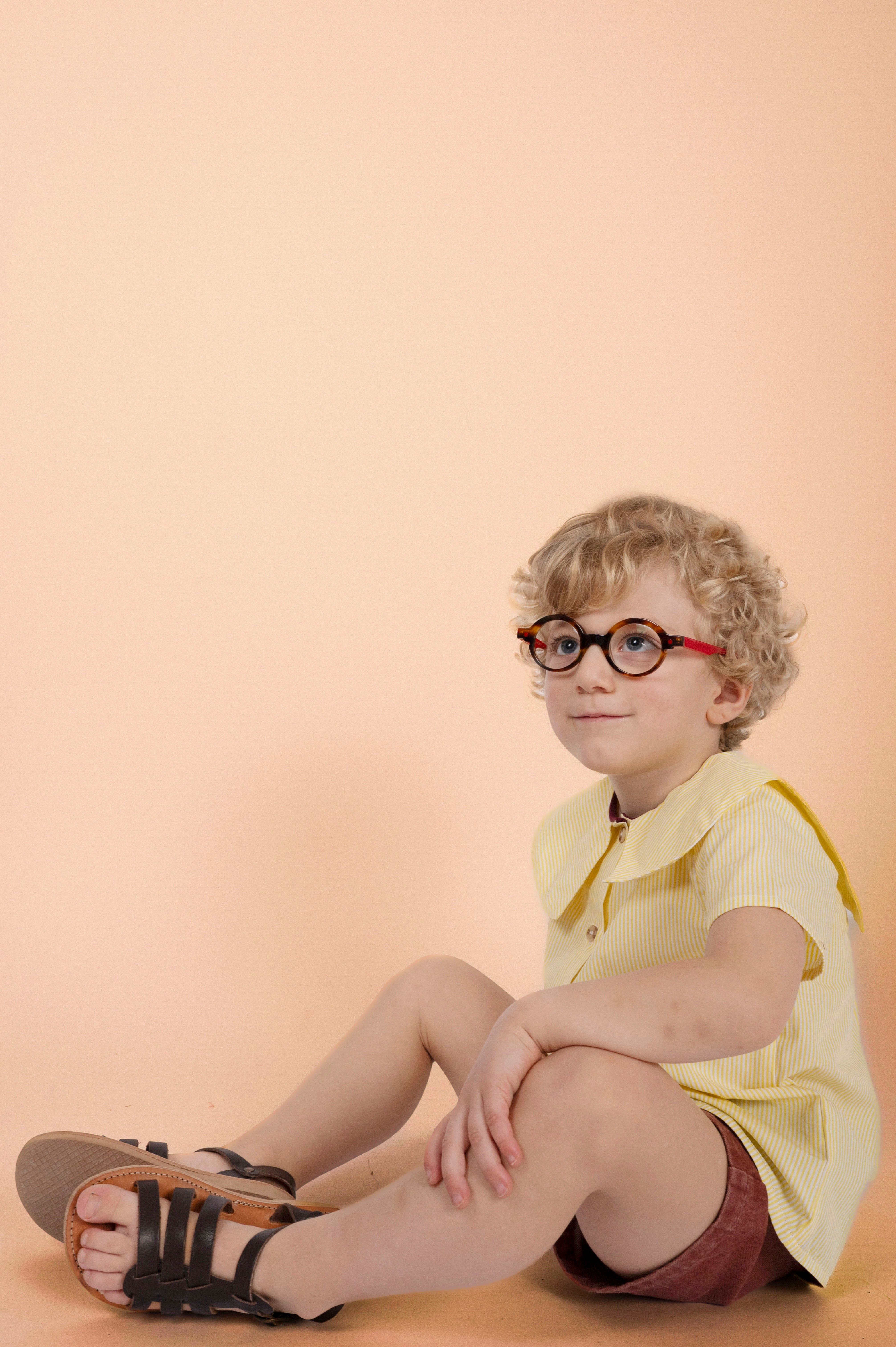 Chemise Lorette - Rayures jaunes