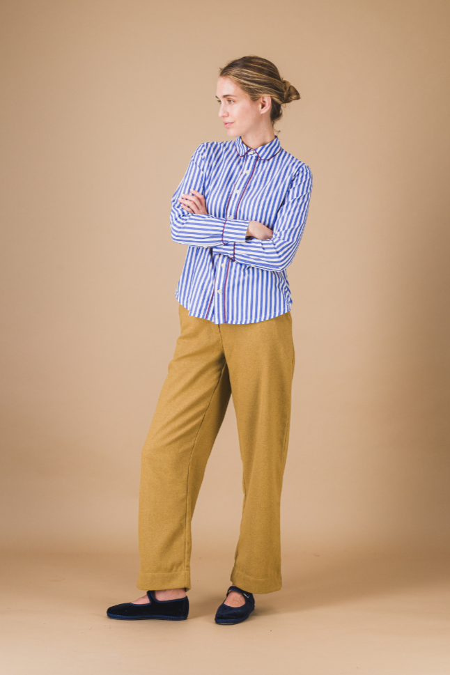Chemise ROSA - Rayures bleues