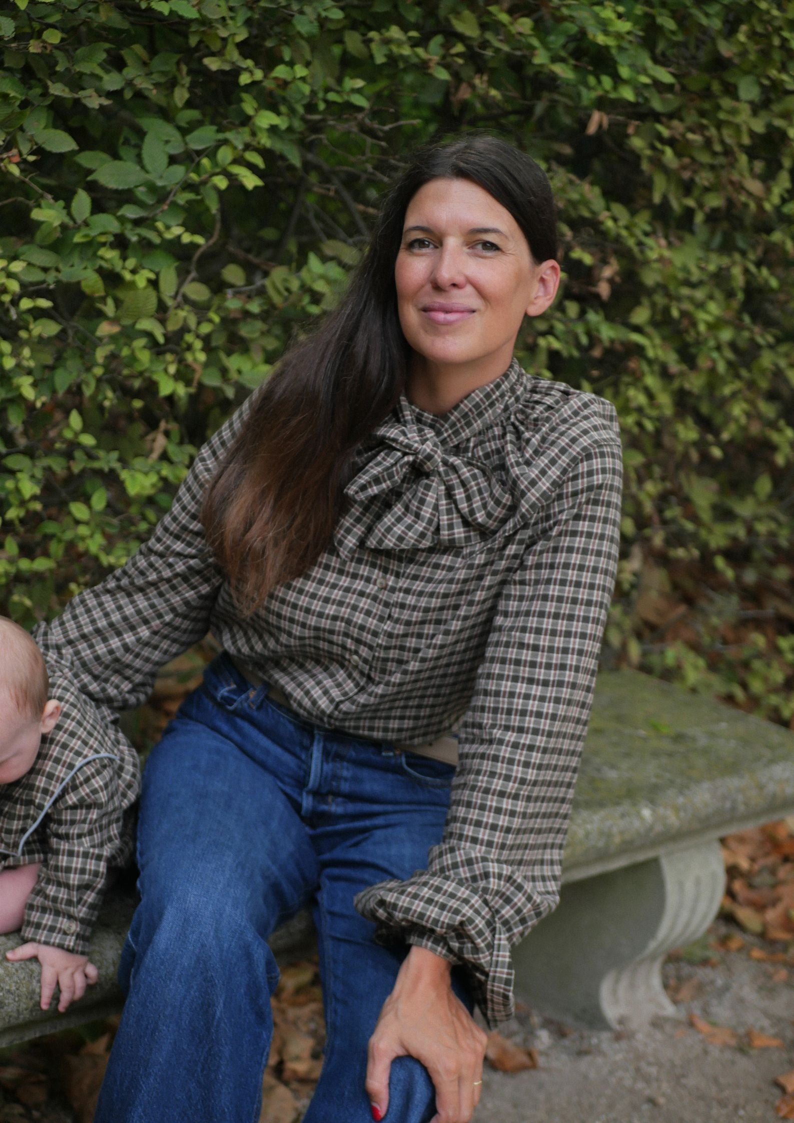 Chemise Edma Femme - Tartan gris