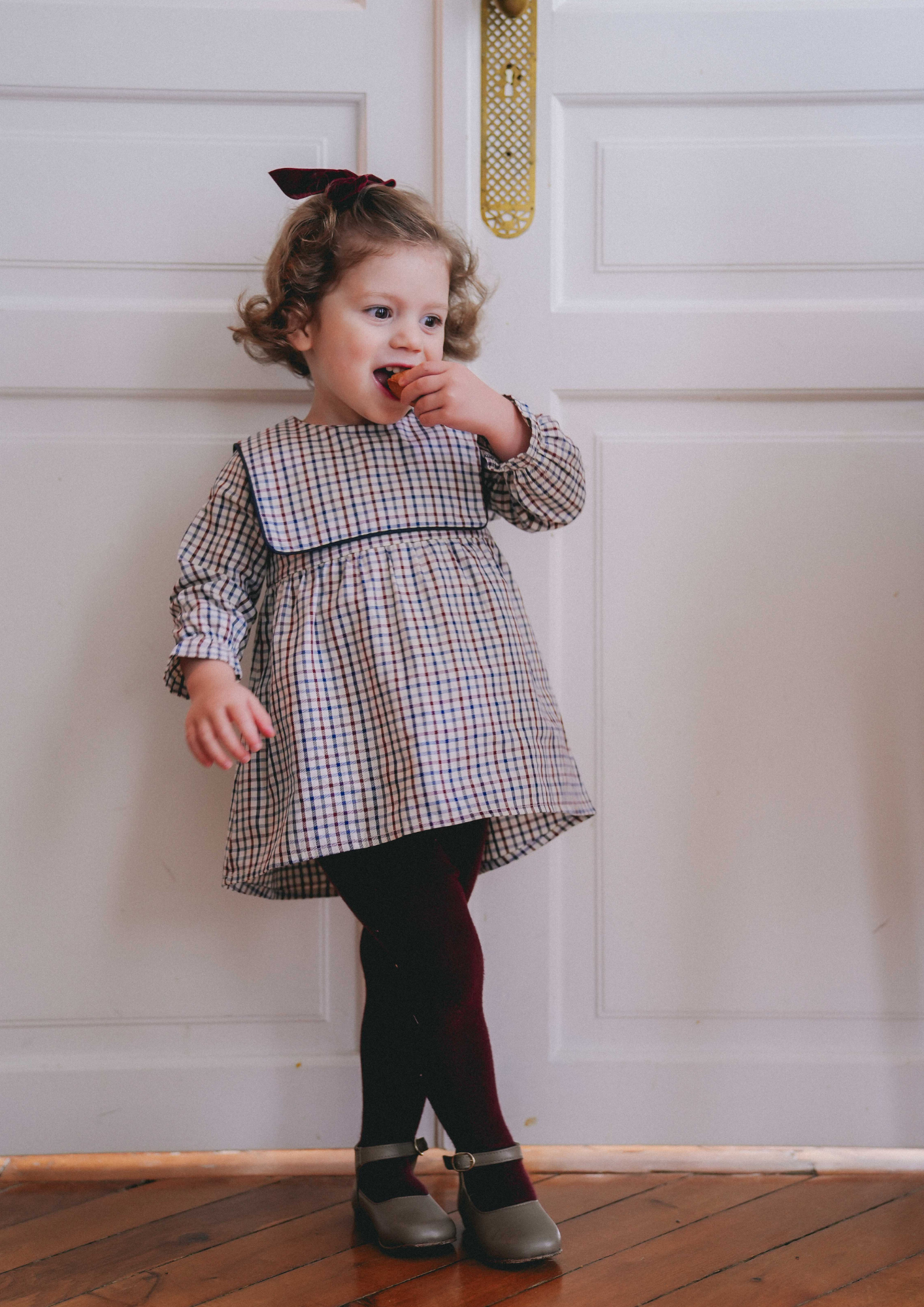 NINA dress - Checks