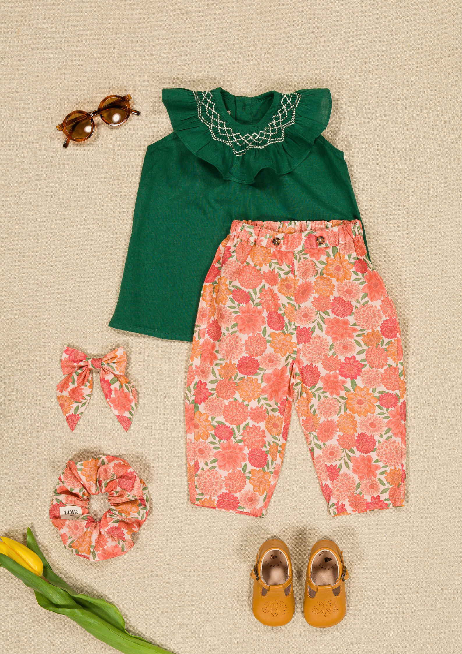 Pantalon Nini - Pivoine