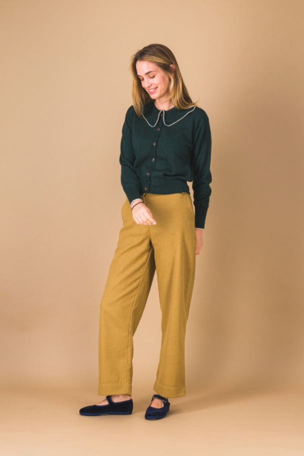 Cardigan COLETTE - Vert sapin