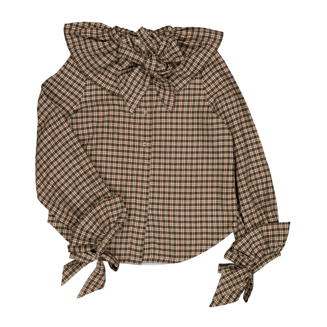 Chemise Edma Femme - Tartan gris