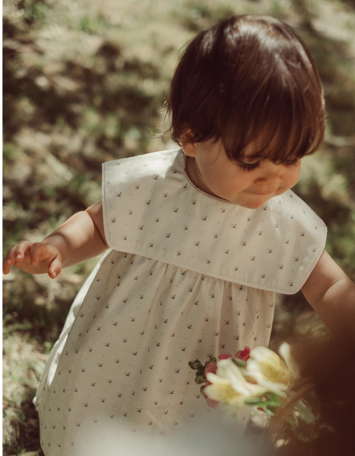 Robe COLOMBE - Plumetis floral exclusif LOIR paris®