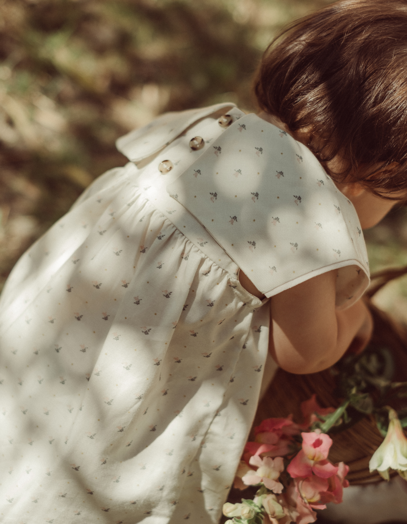 Robe COLOMBE - Plumetis floral exclusif LOIR paris®