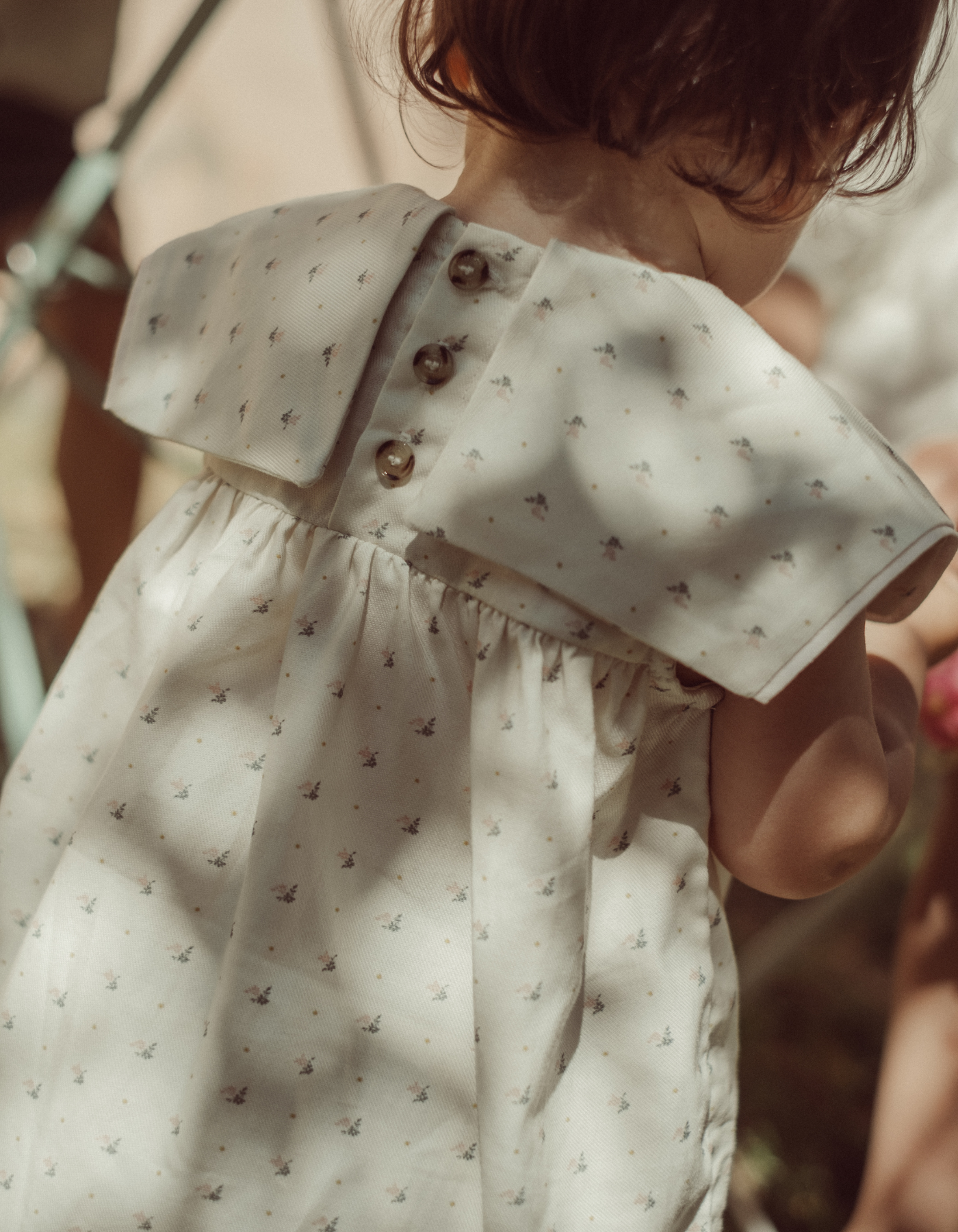 Robe COLOMBE - Plumetis floral exclusif LOIR paris®