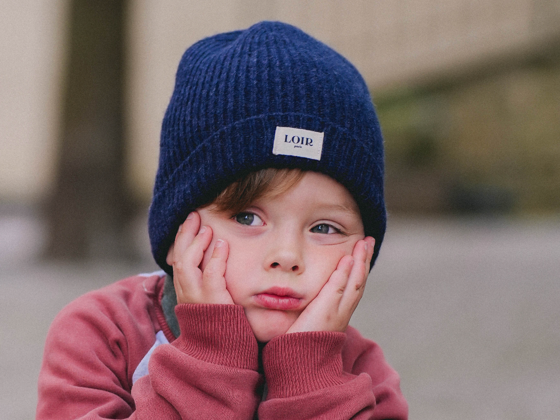 ANTHONY Beanie - Ink Blue