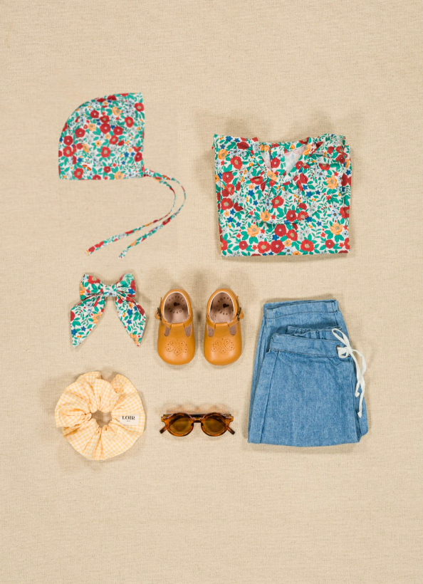 Béguin Prune - Coquelicot