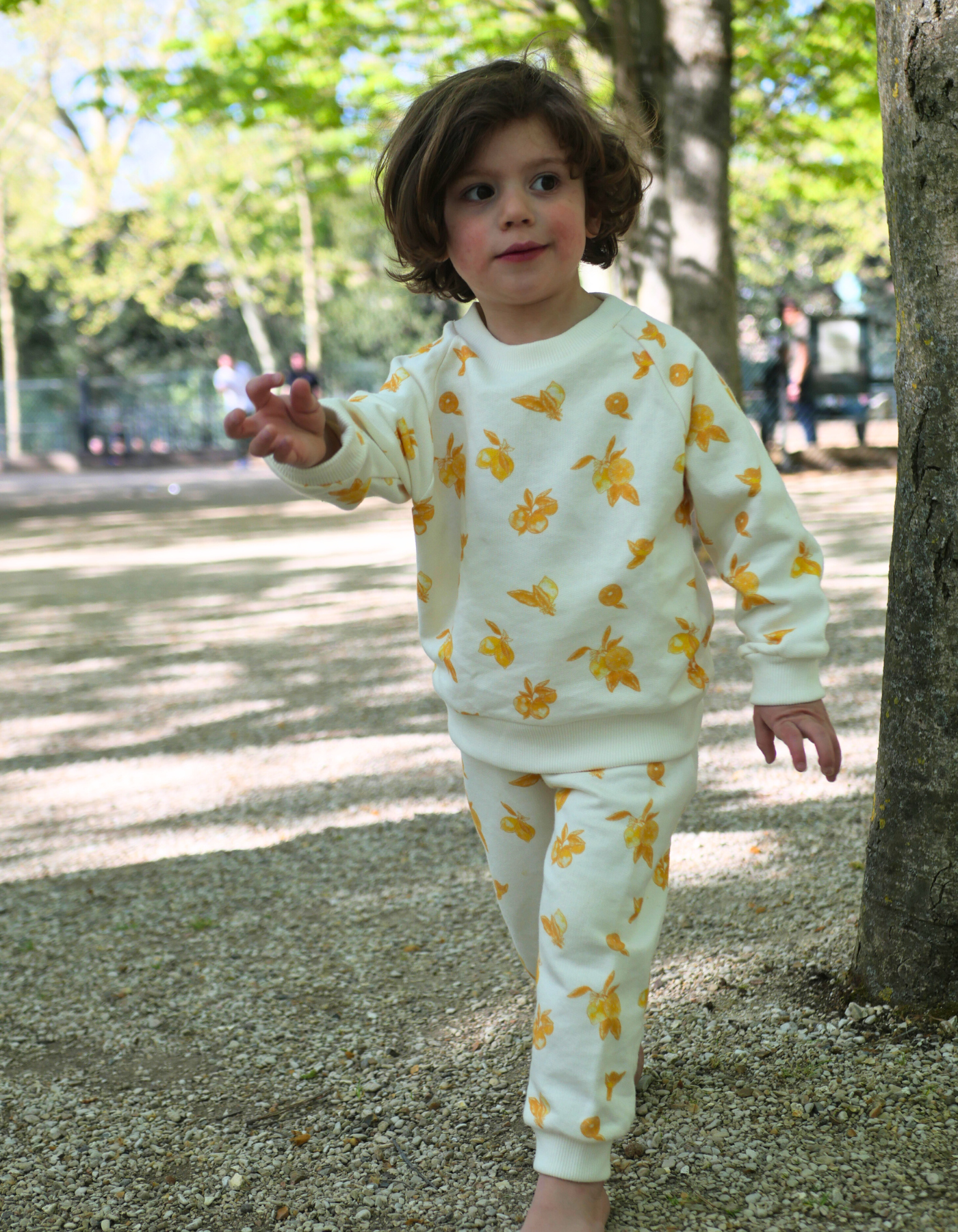 Jogging LEMONADE - Imprimé citron exclusif LOIR paris®