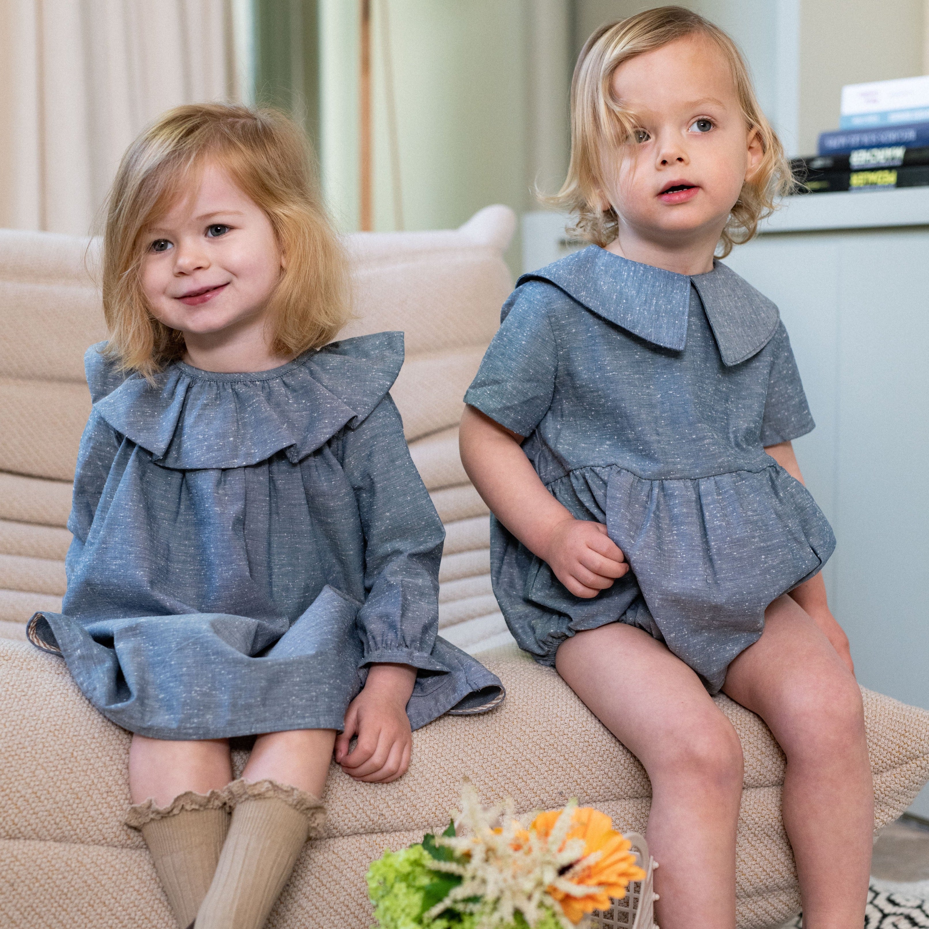 Barboteuse COCO - bleu