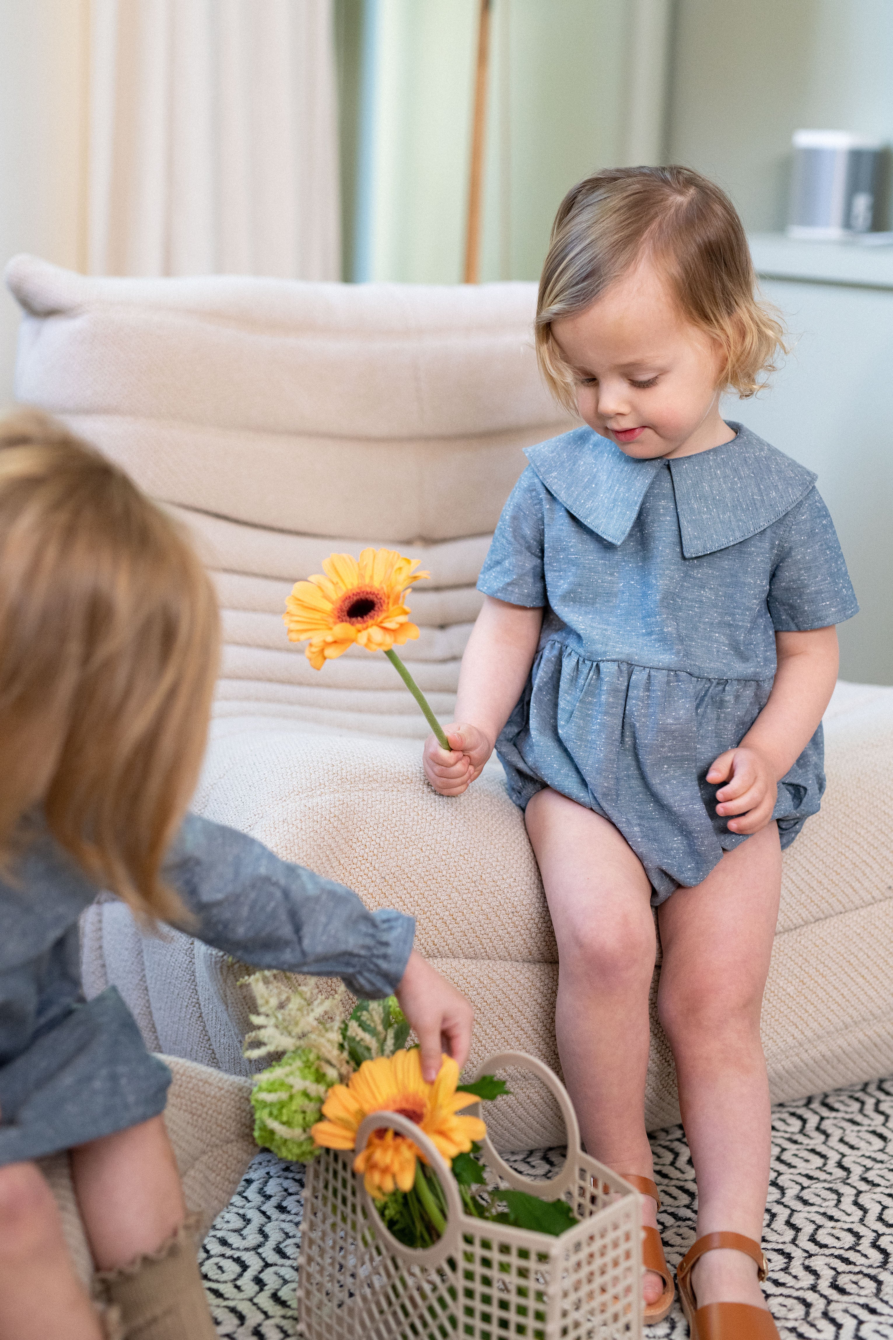 Barboteuse COCO - bleu