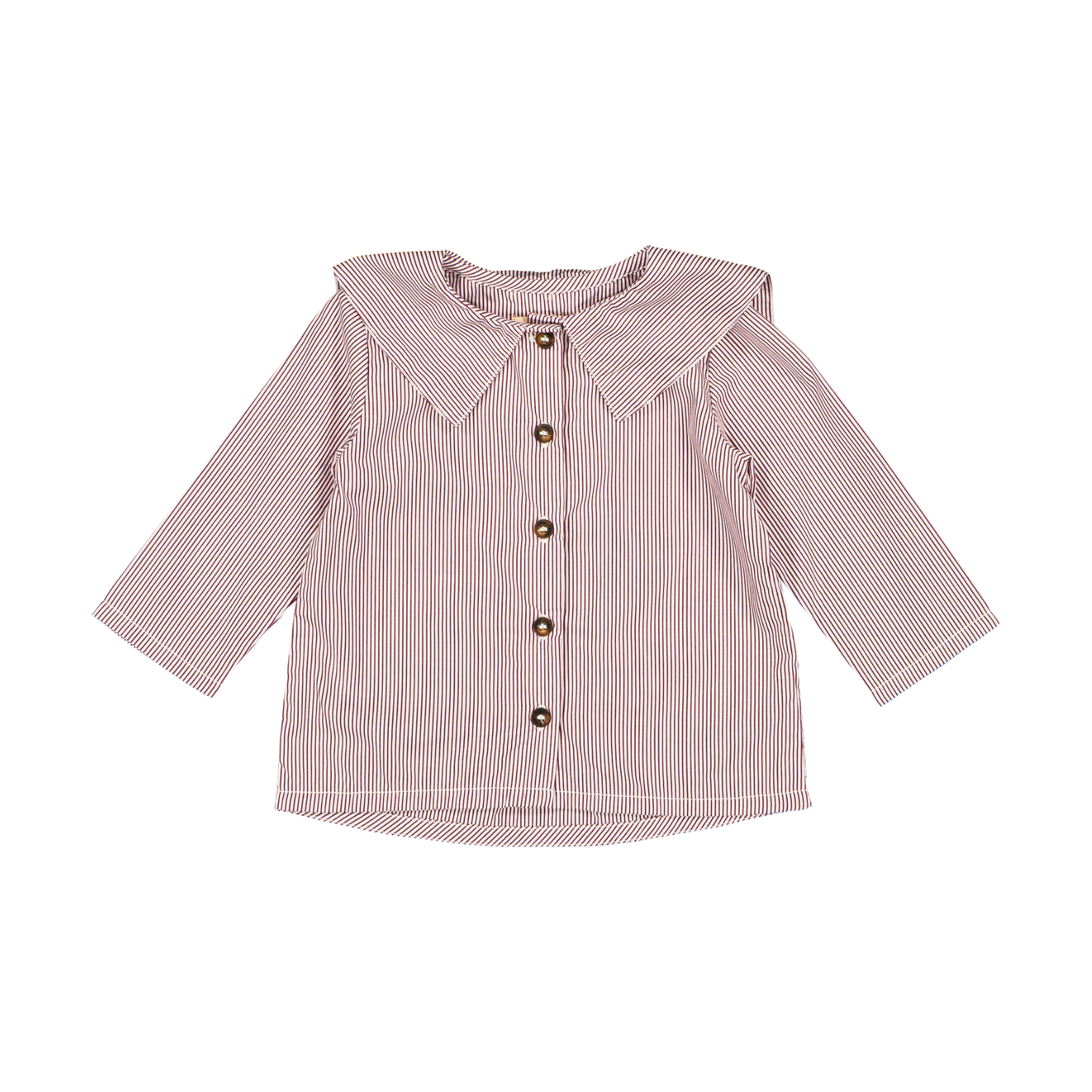 Chemise Lorette - Rayures bordeaux