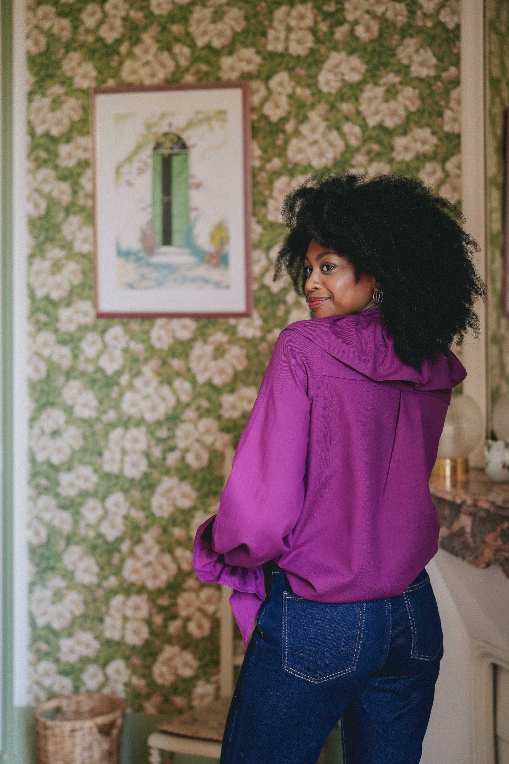 Chemise EDMA - Prune