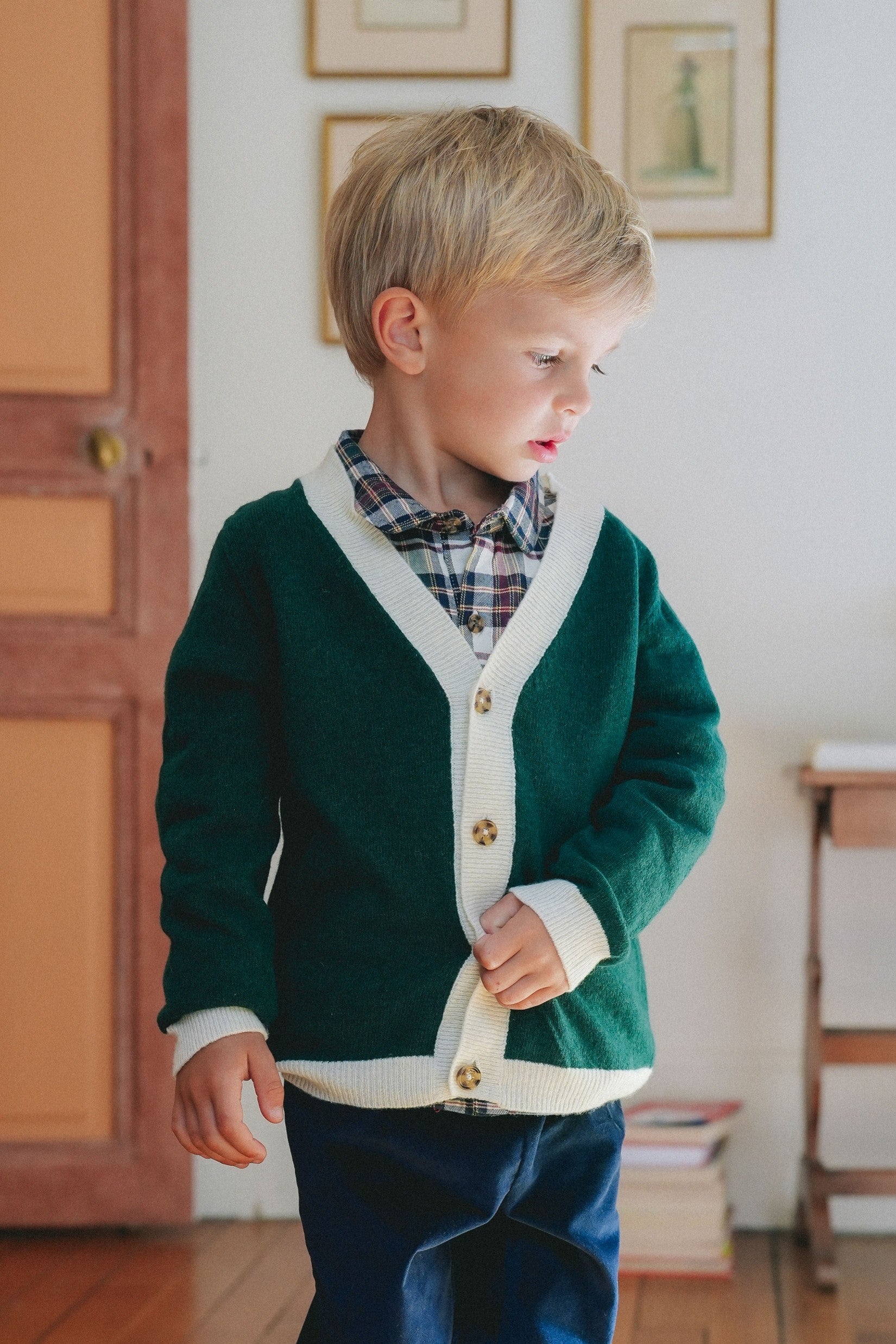 Cardigan VASSILI - Vert