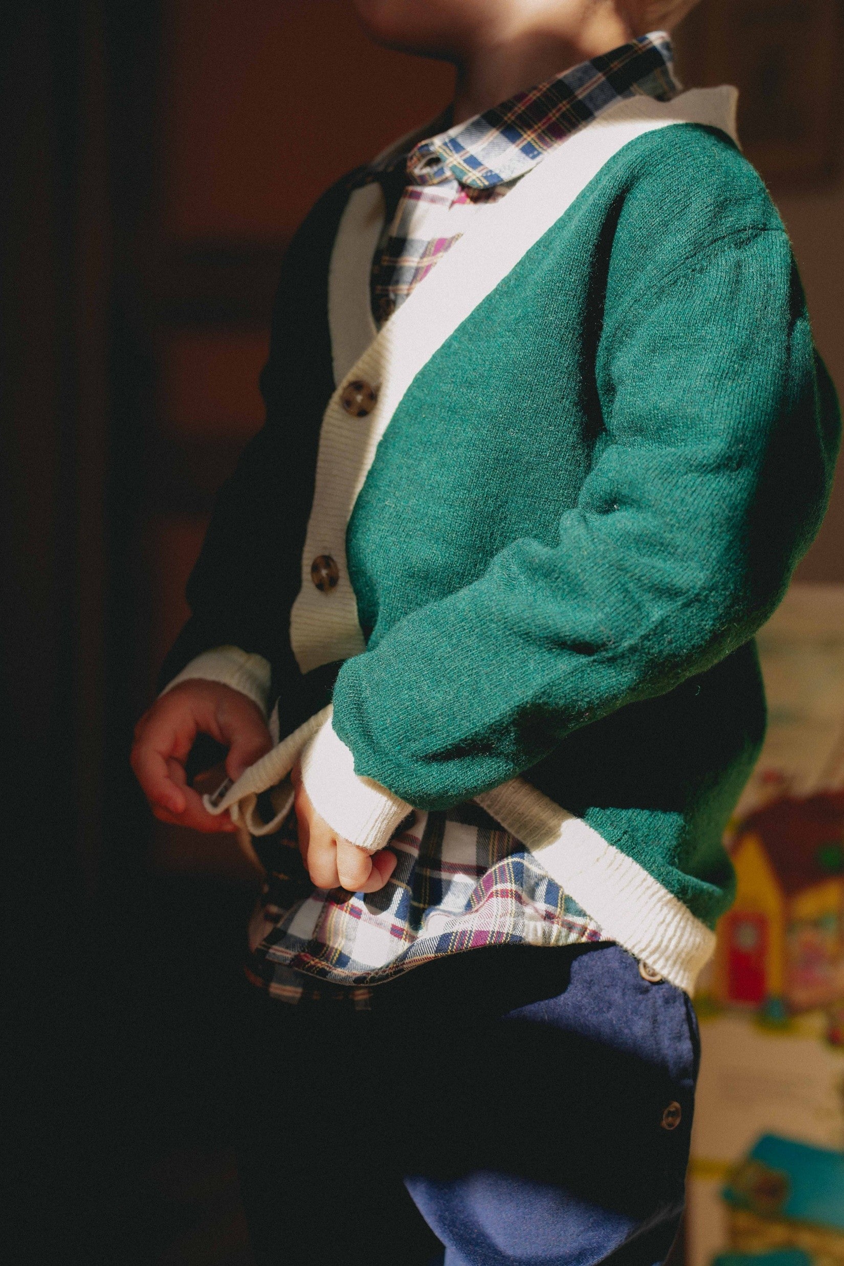 Cardigan VASSILI - Vert