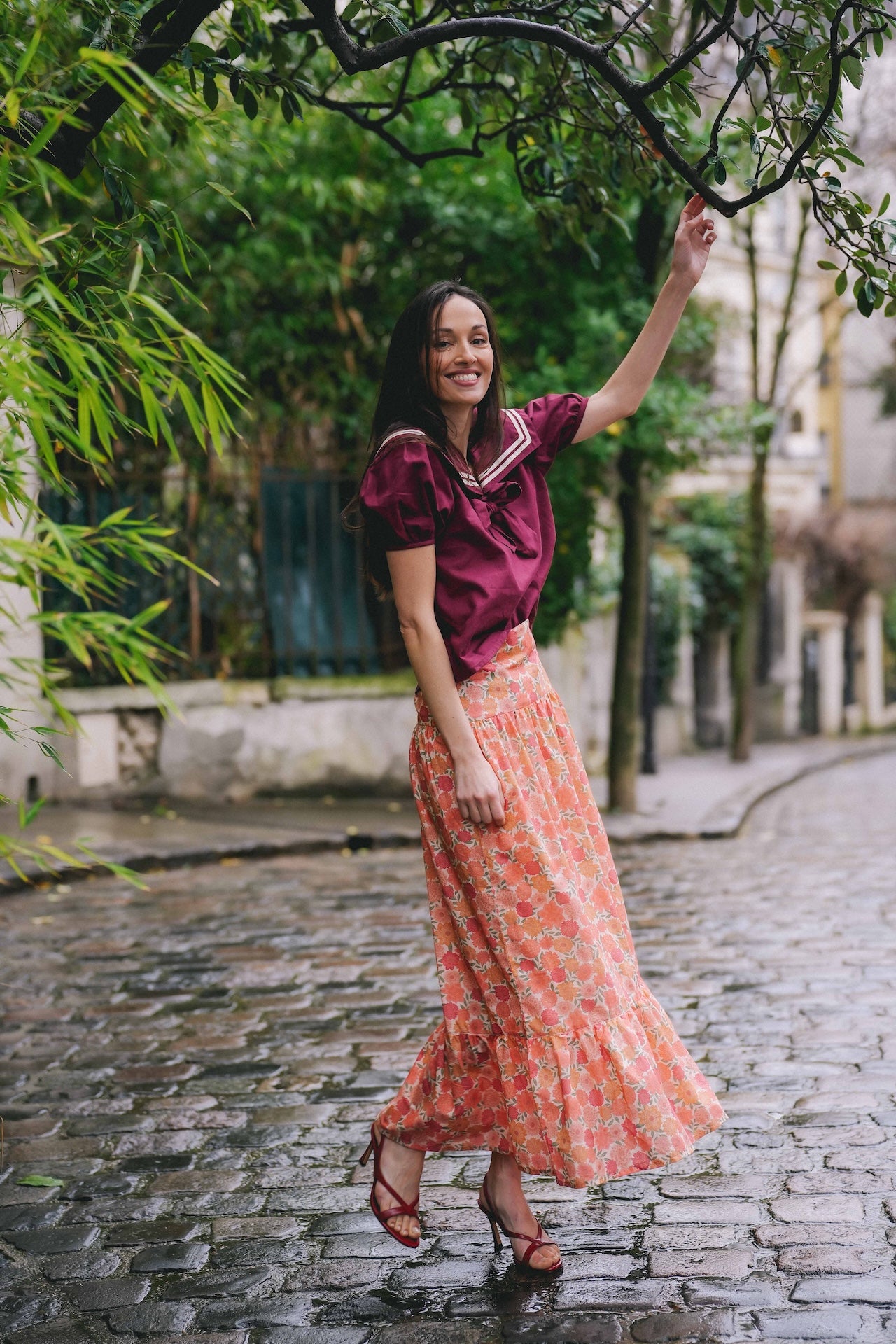 Jupe Mia - Madame - Pivoine