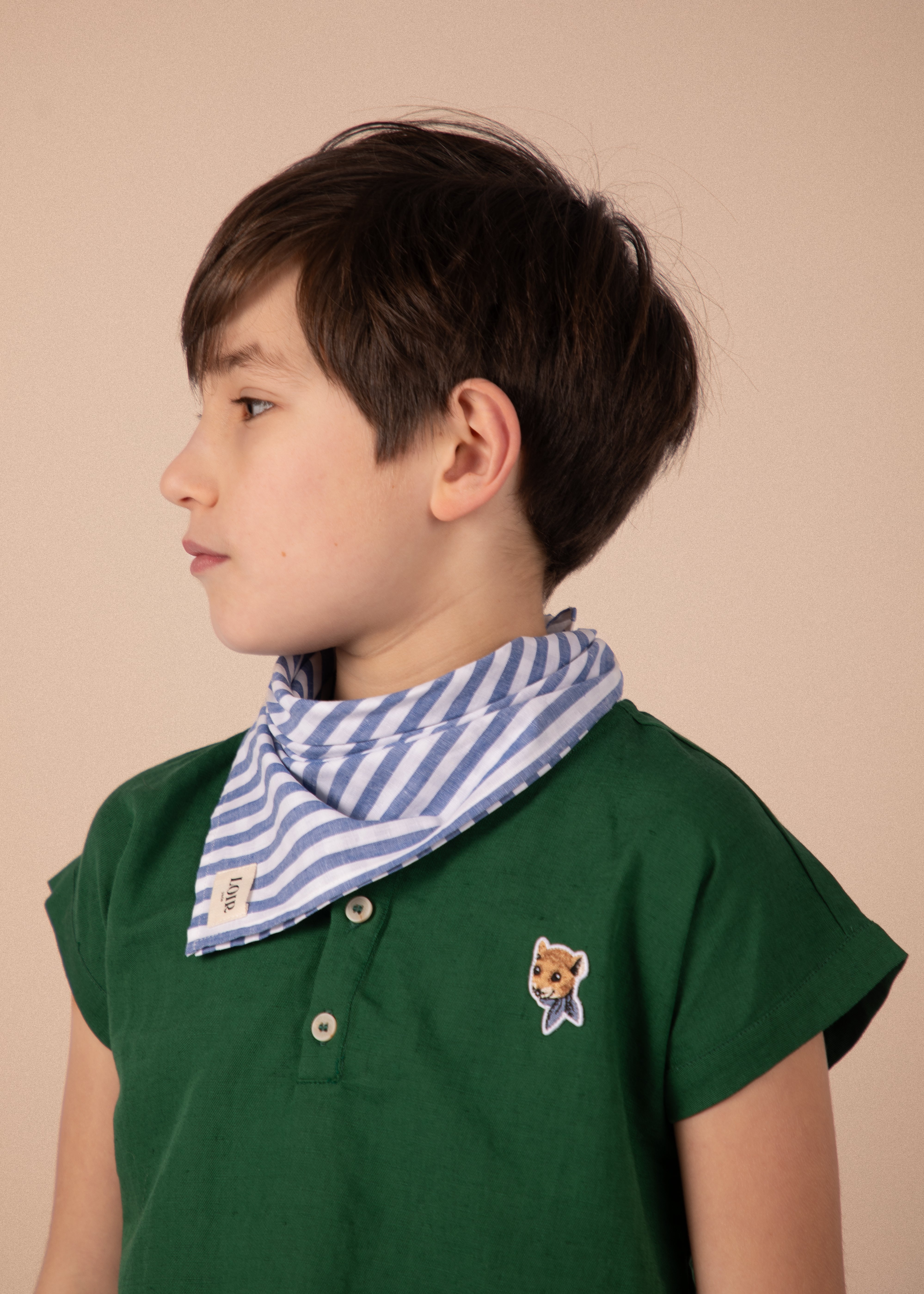 Blouse T - Lin vert eden