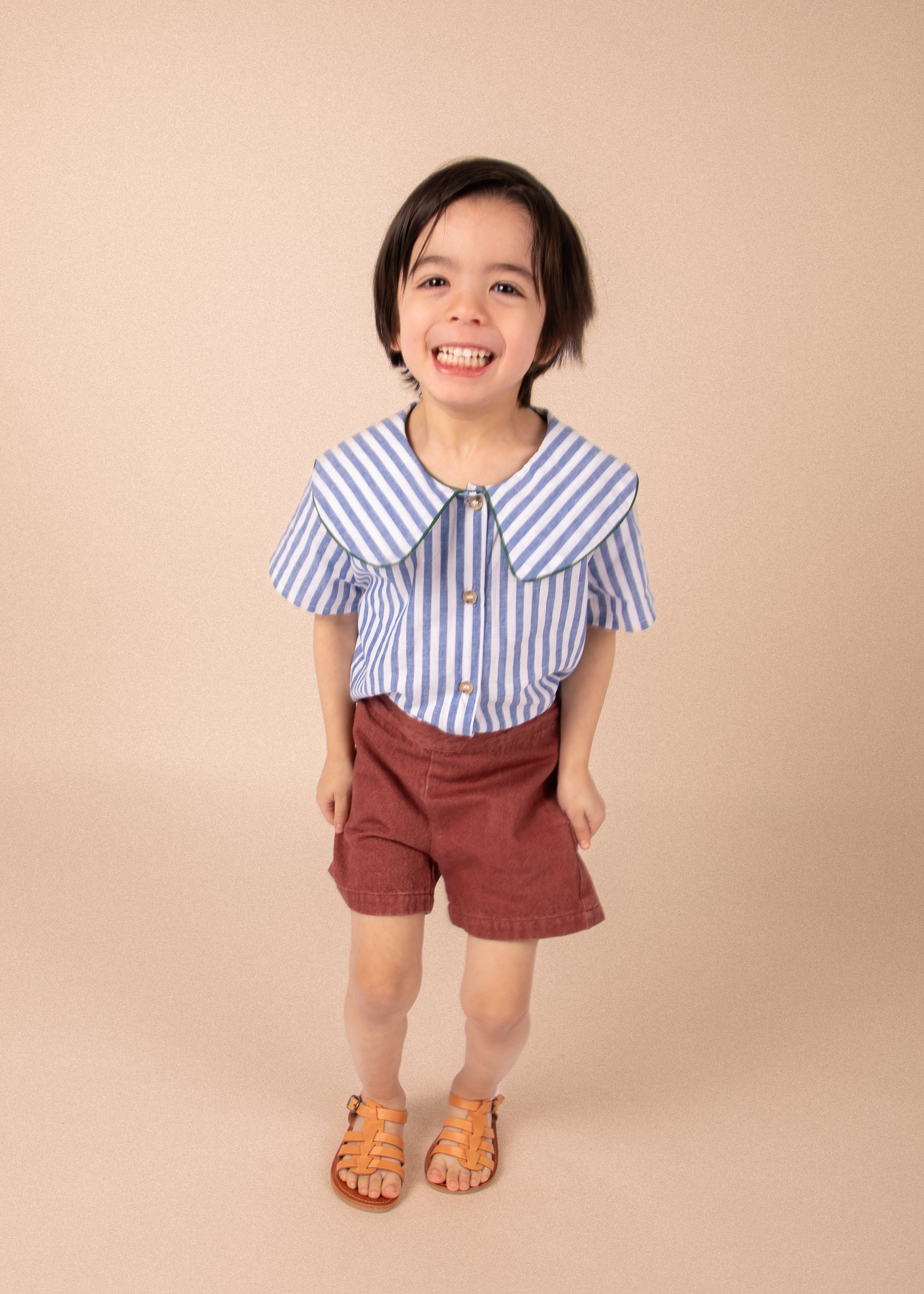 Chemise Lorette - Rayures bleues