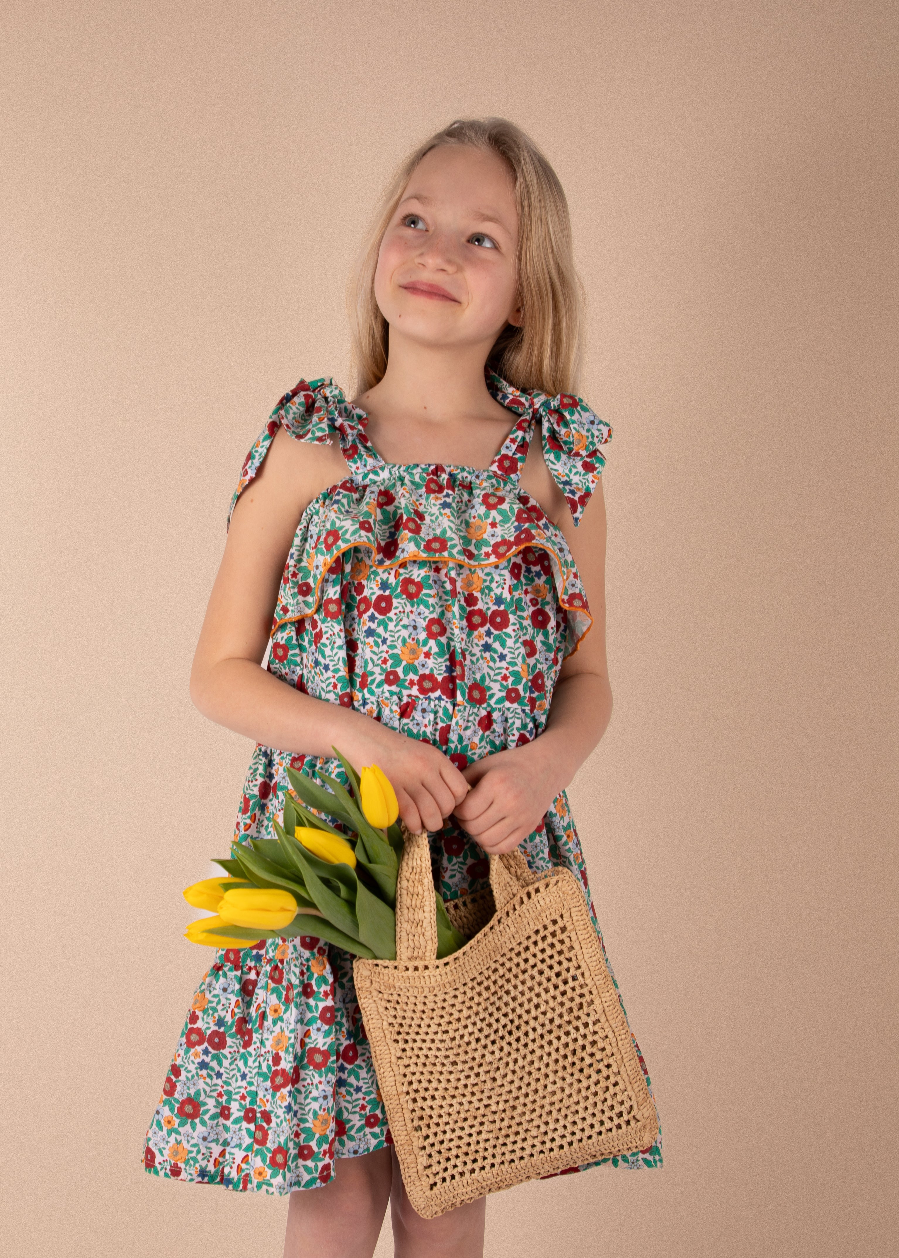 Robe Olga - Coquelicot