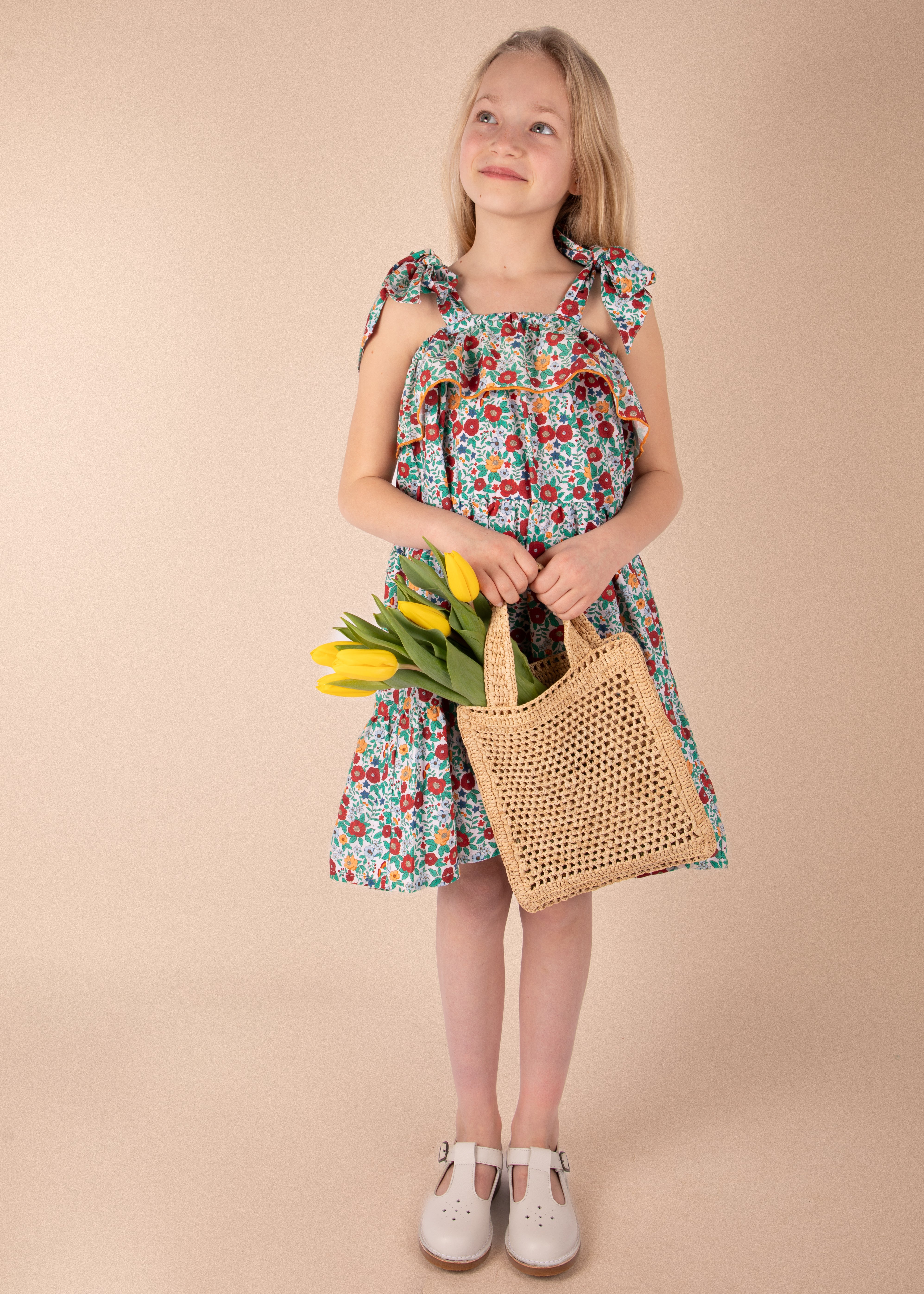Robe Olga - Coquelicot