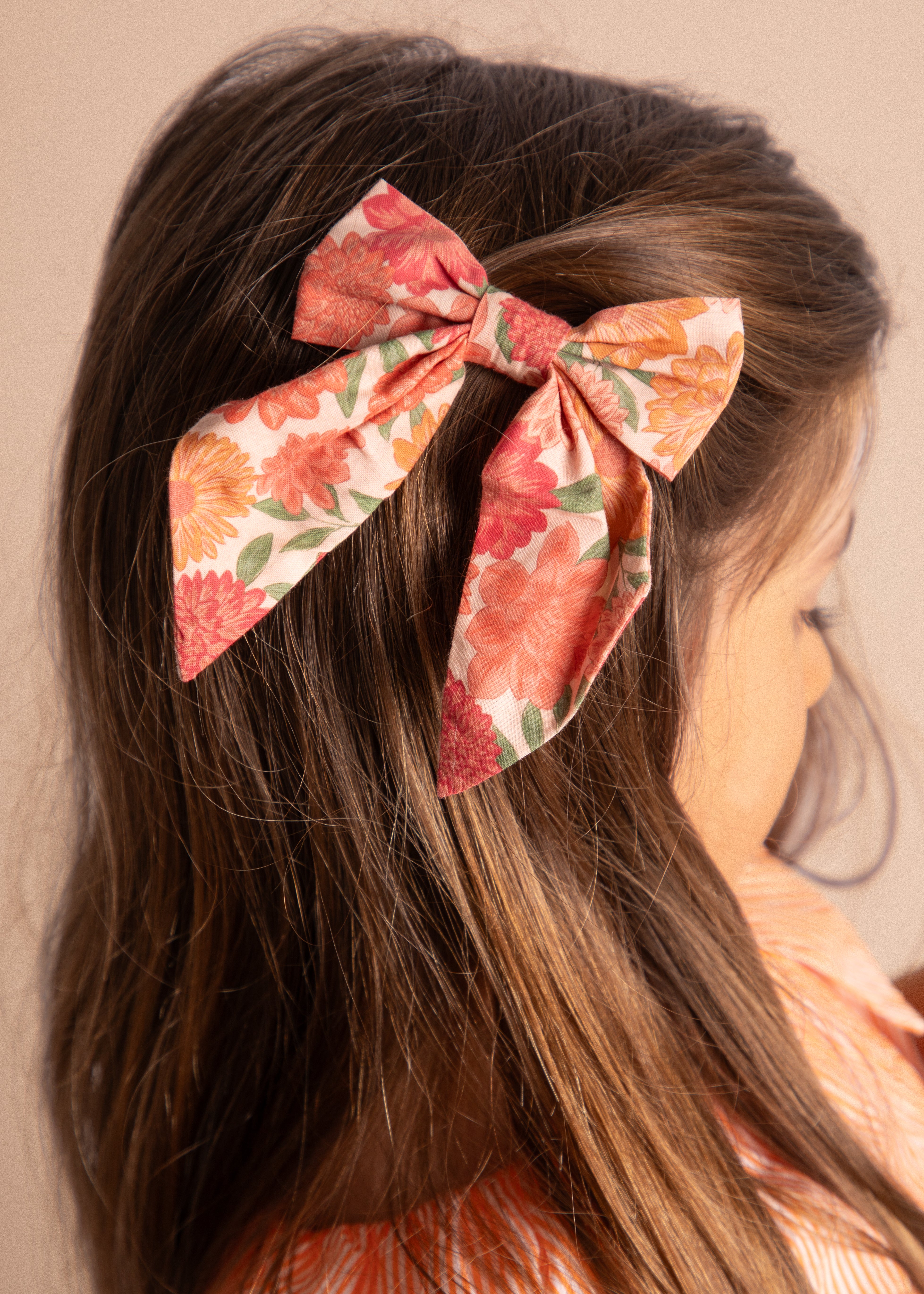 Barrette Carlotta - Pivoine