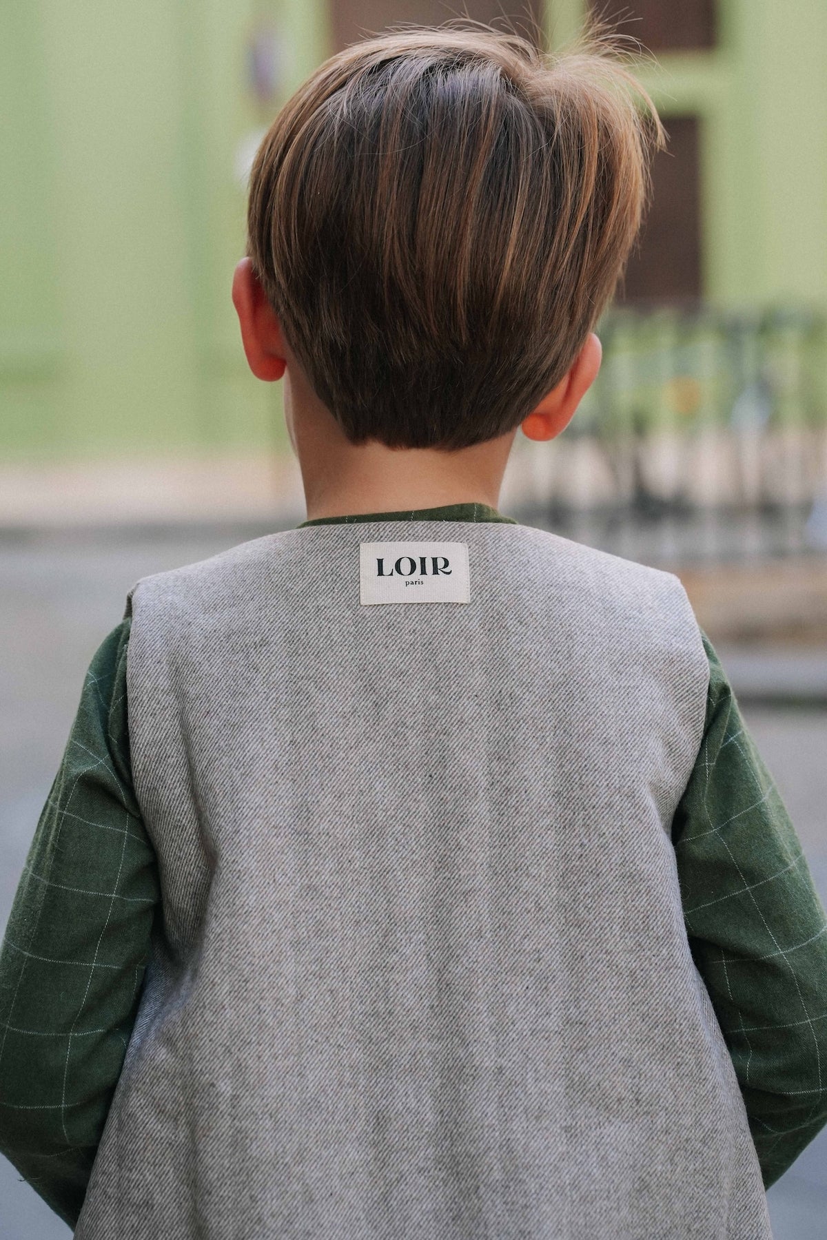 VESTE GABRIEL - CHEVRON BEIGE