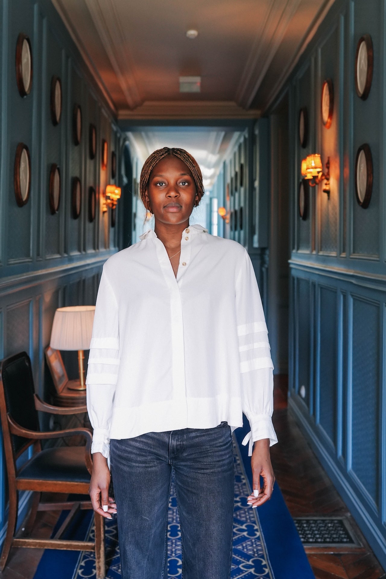 BLOUSE CLAUDIA - Blanc