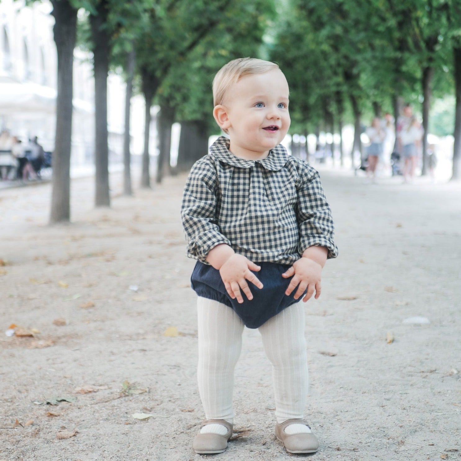 Chemise FELIX - vichy taupe
