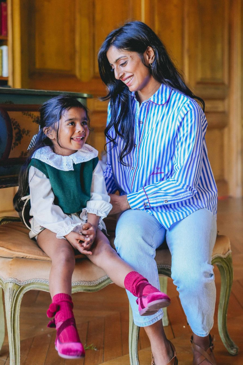 Chemise ROSA - Rayures bleues