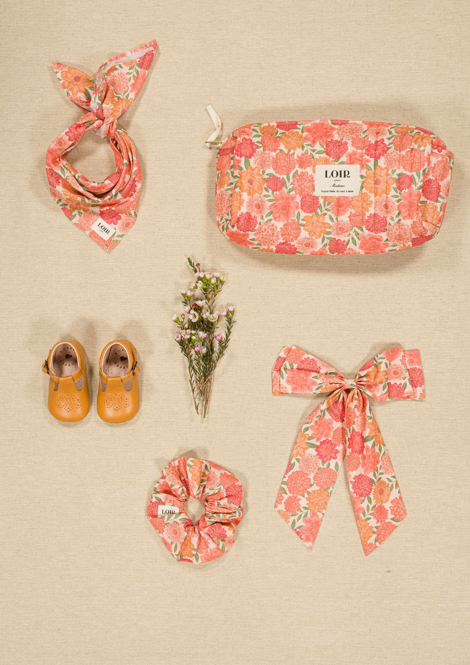 Trousse Lucia - Pivoine