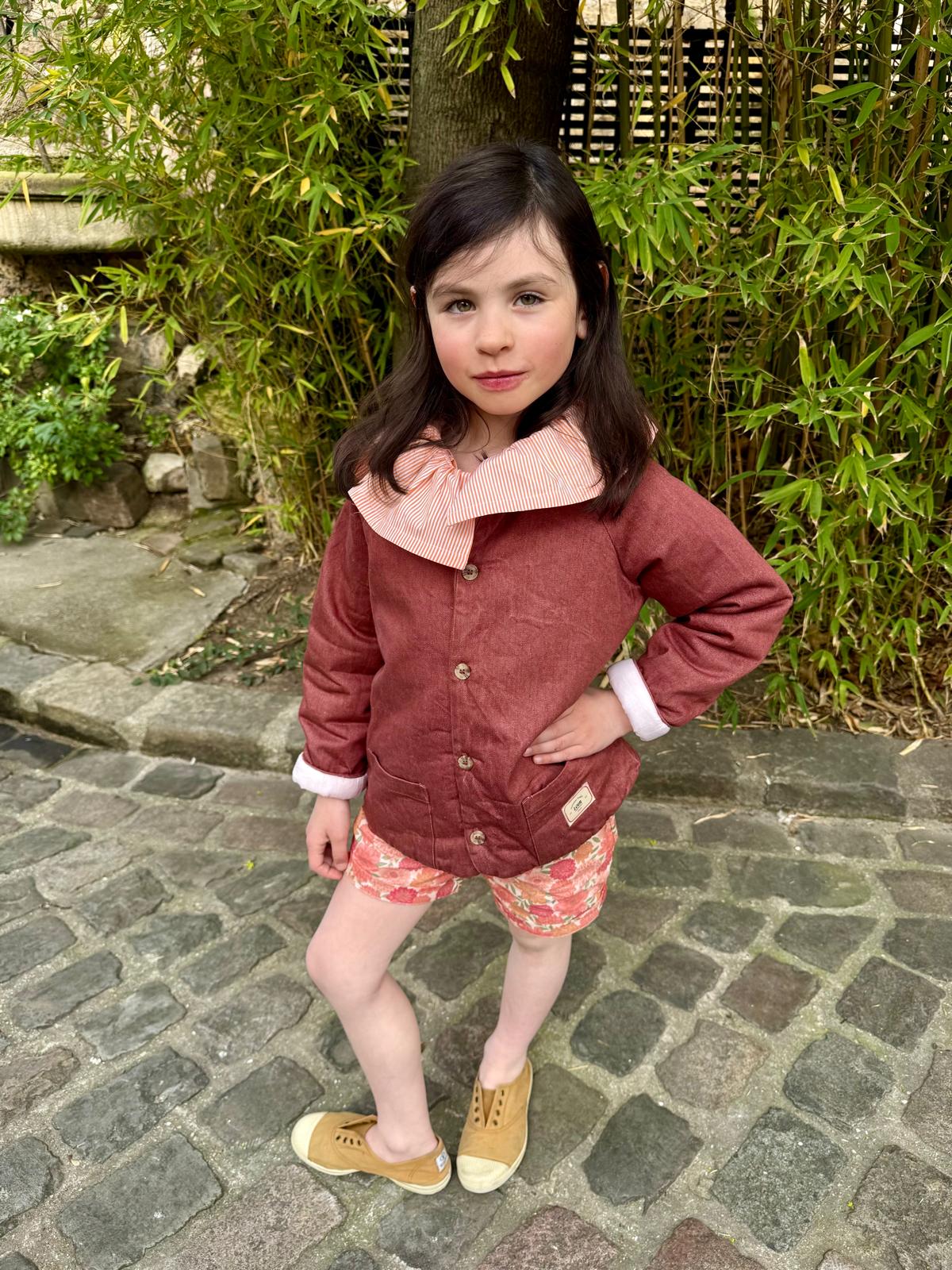 Veste Ysée - Denim terra