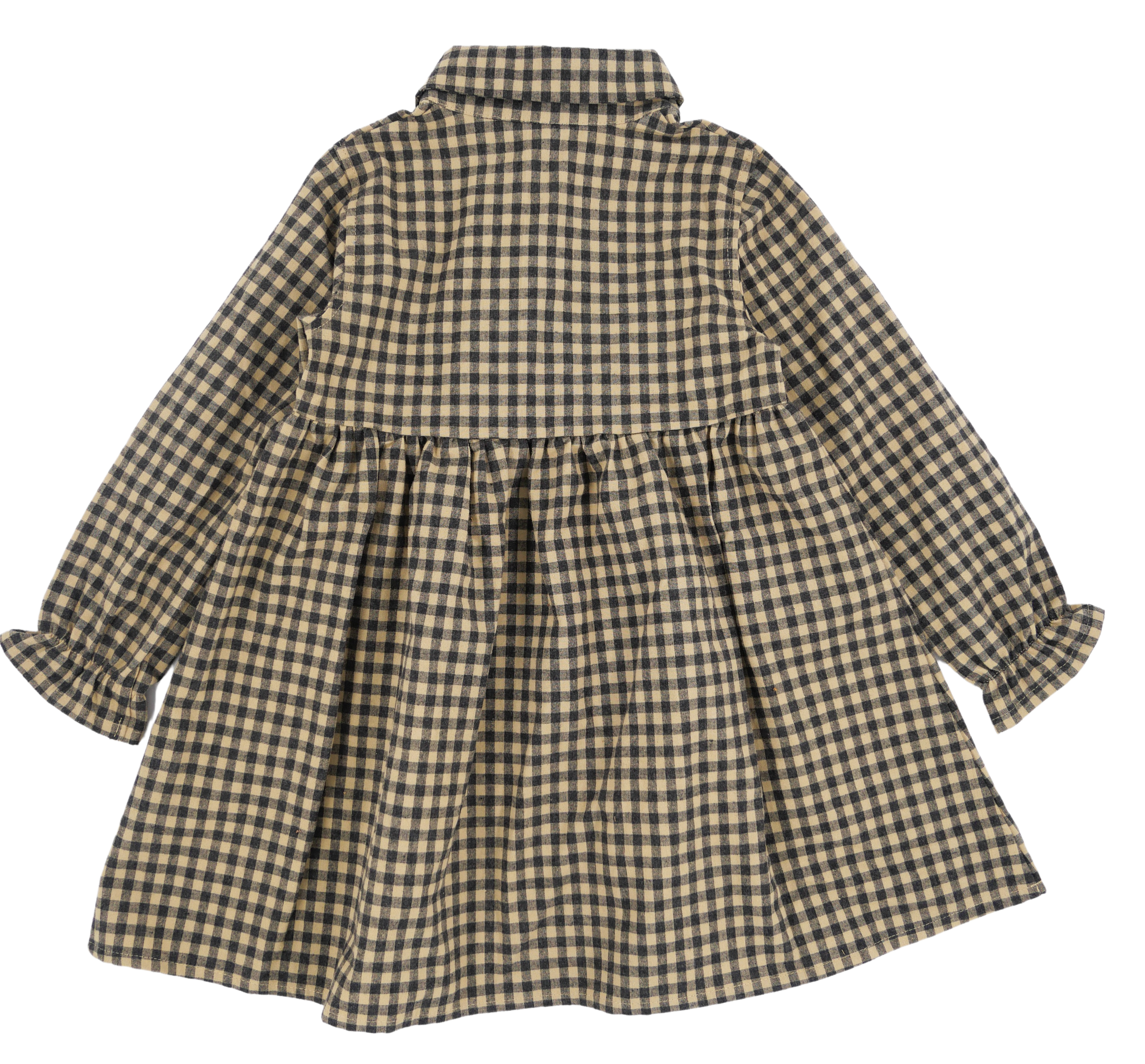 Robe ELISE - vichy taupe
