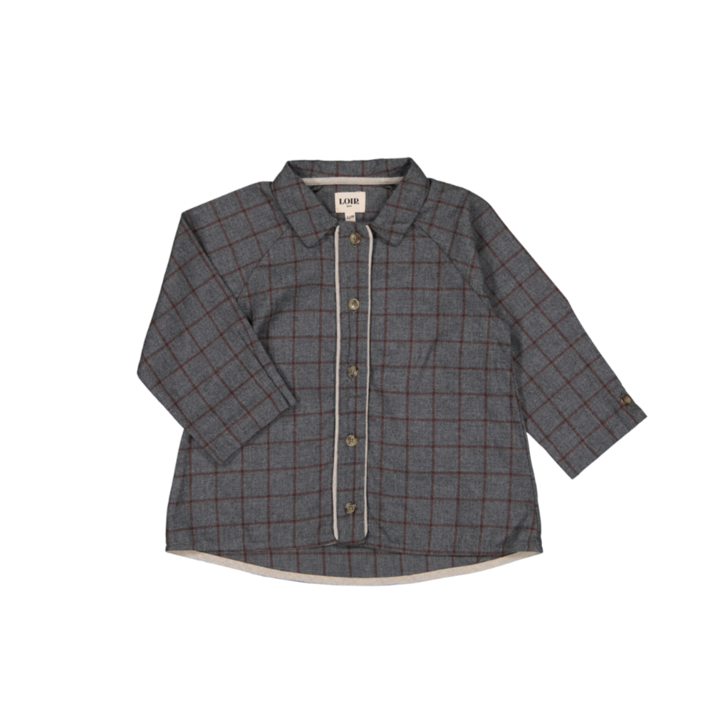 FEODOR Shirt - Grey Flannel