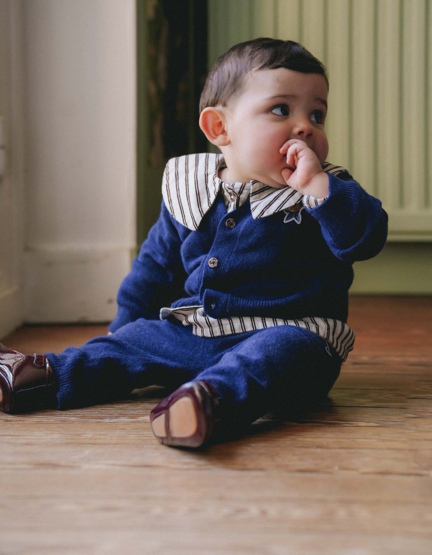 Cardigan VASSILI - Blue