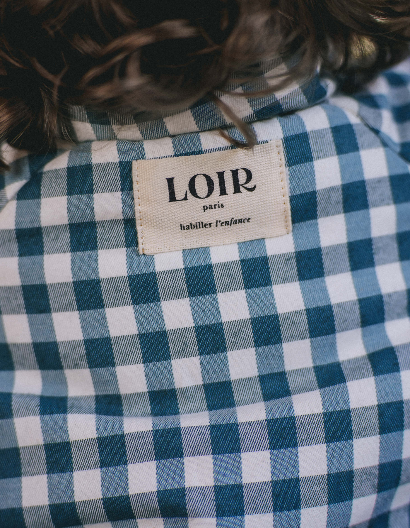 Veste YSÉE - Vichy Vert