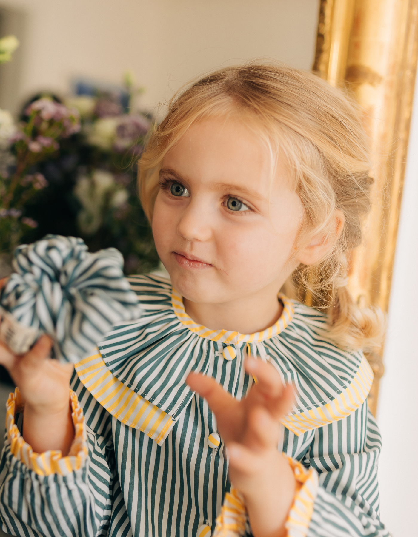 Chemise ESTHER - Rayures Vertes