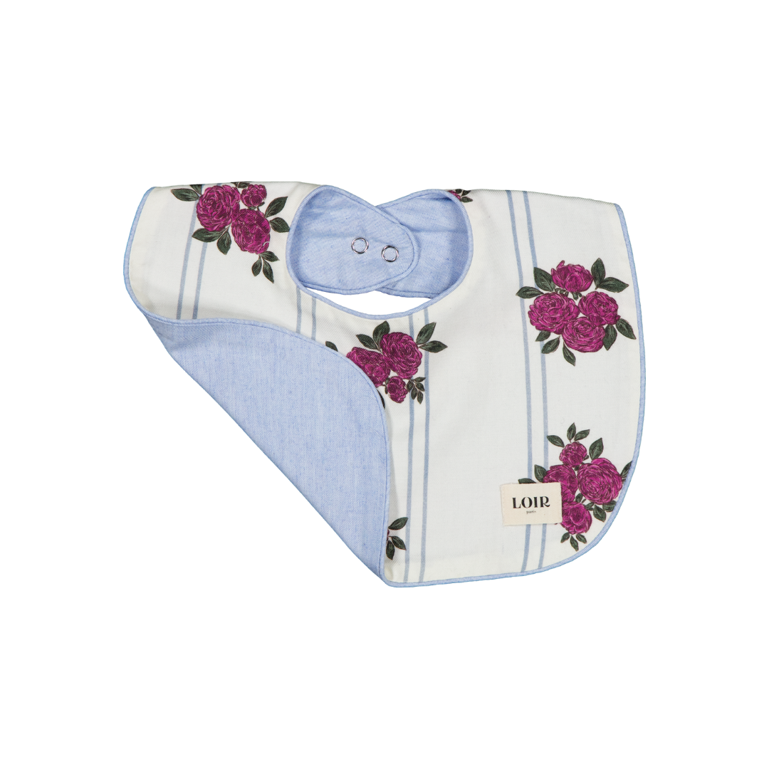 FW25 - Bavoir HONORE - PEONIES