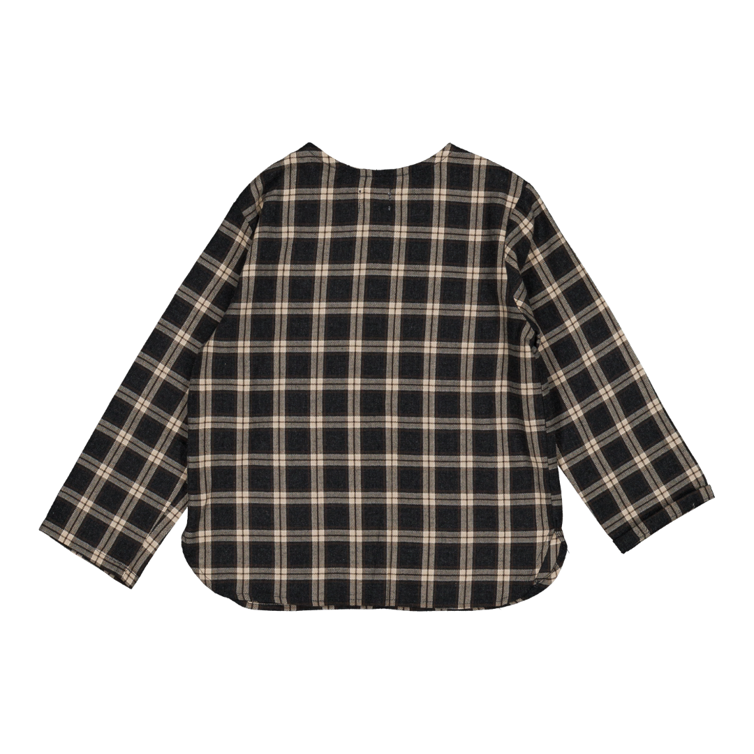 Top KURTA - Tartan Gris