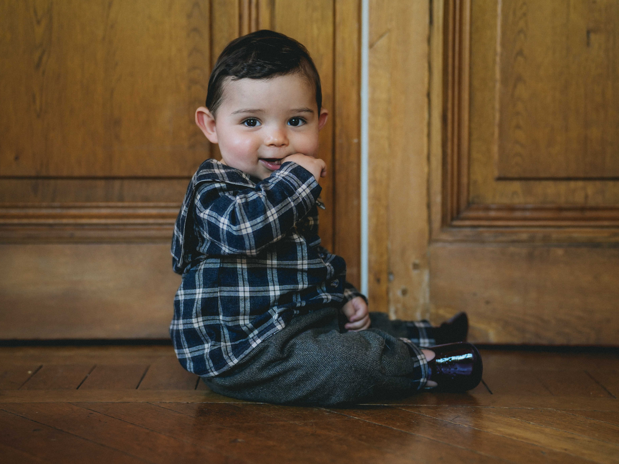 Pantalon NINI  - Chevrons Edimbourg