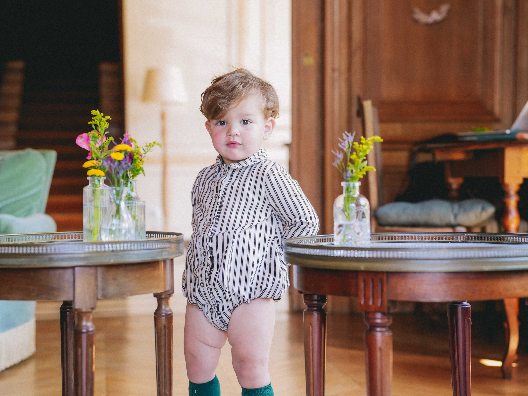 Barboteuse ORSO  -  Rayures Floc